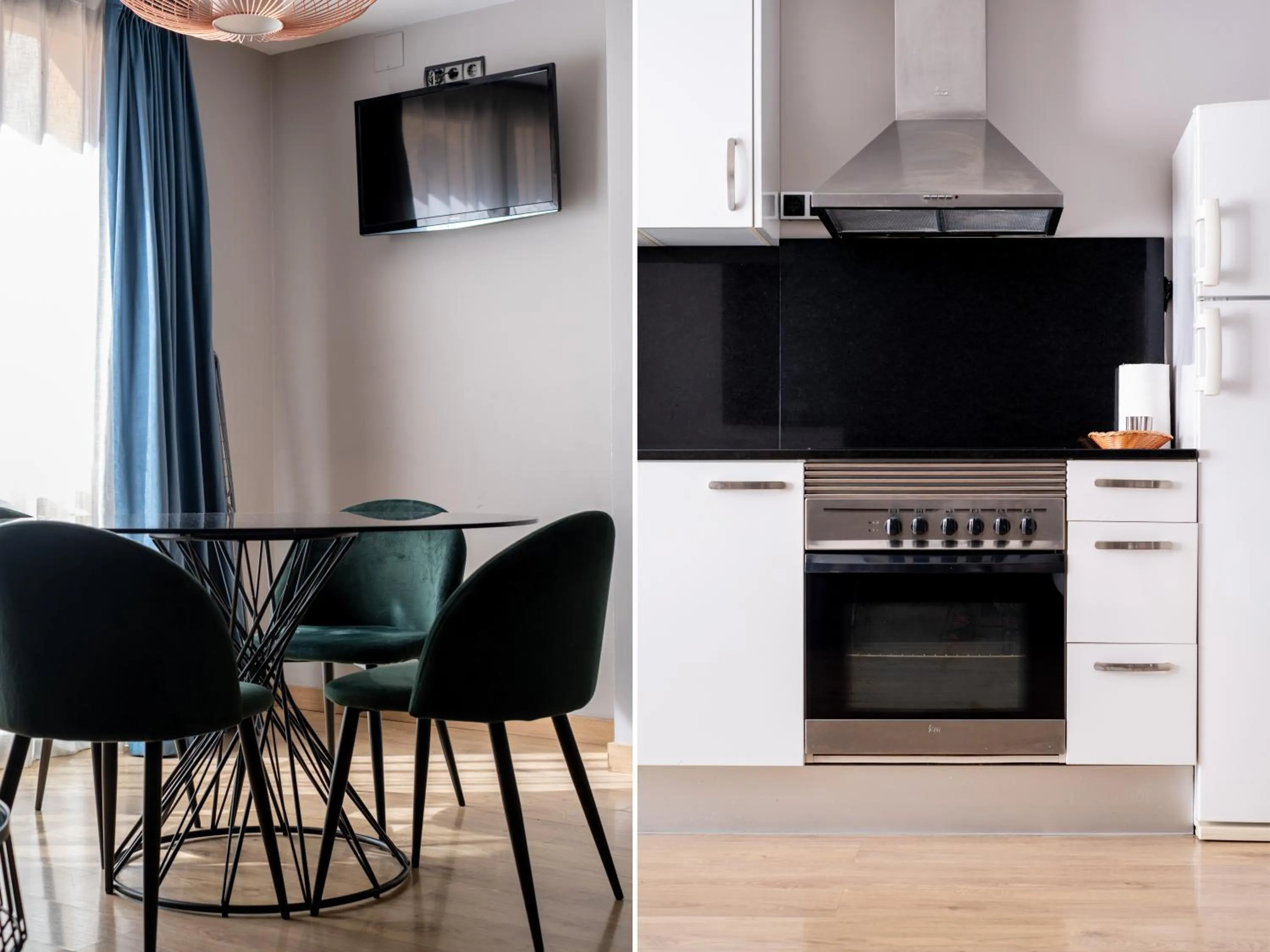 Kitchen or kitchenette in AinB Sagrada Familia Apartments