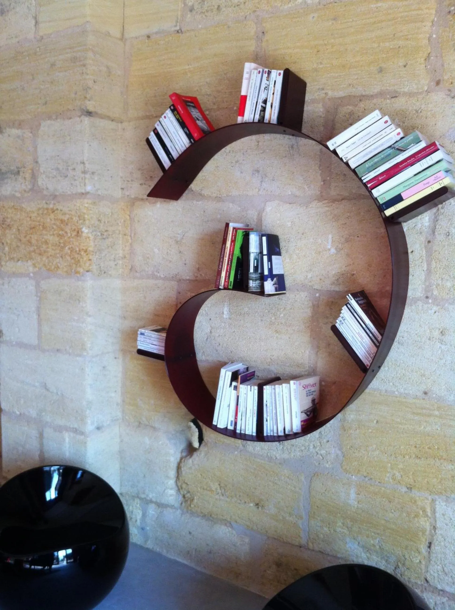 Library in Chateau La Mothe du Barry