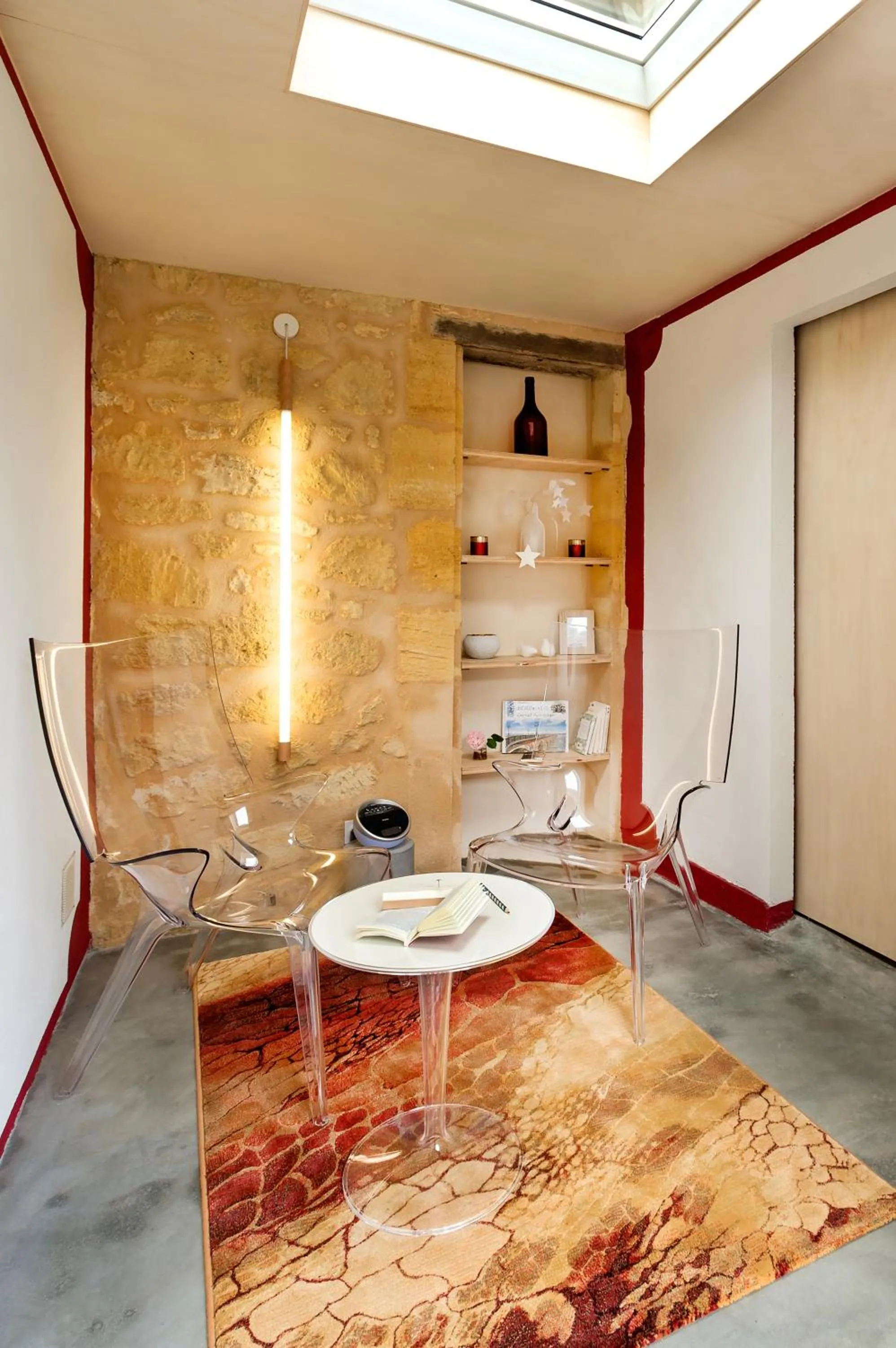 Living room in Chateau La Mothe du Barry