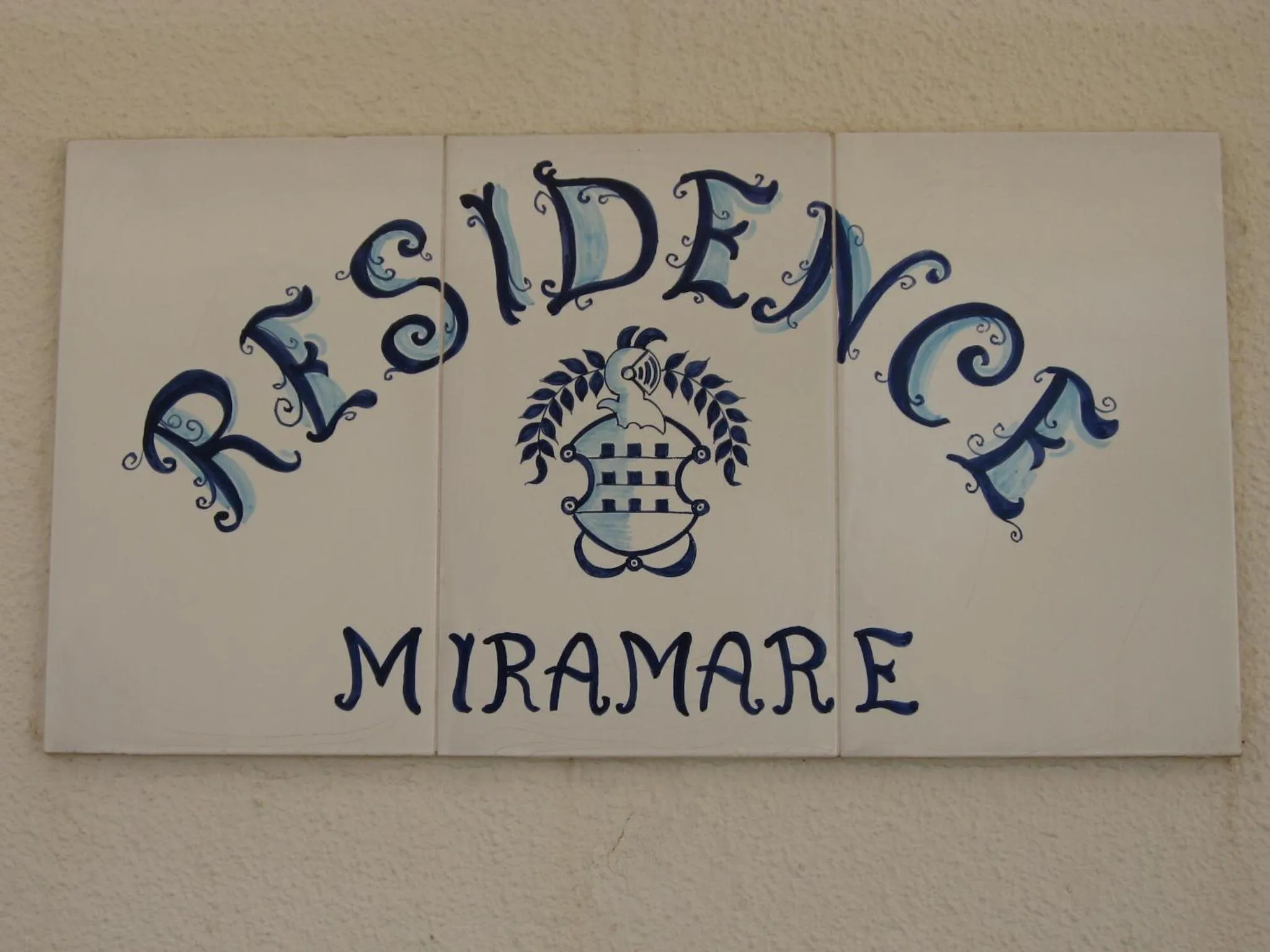 Logo/Certificate/Sign in Hotel Residence Miramare