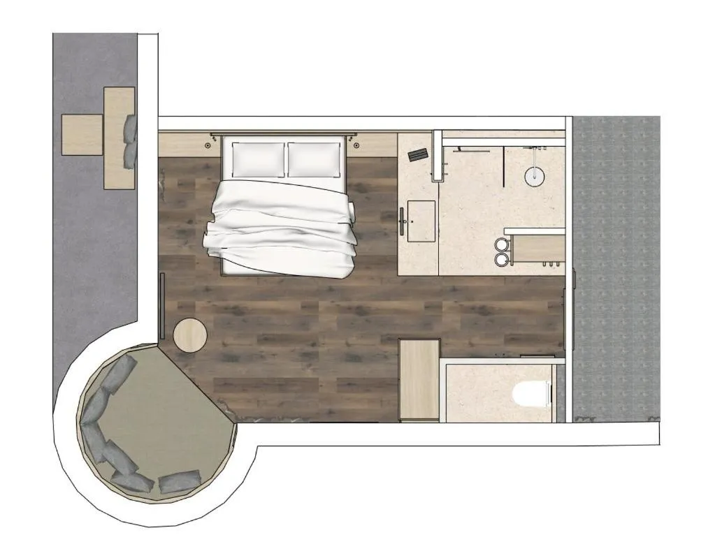 Floor plan in Boutique Hundehotel Bergzeit