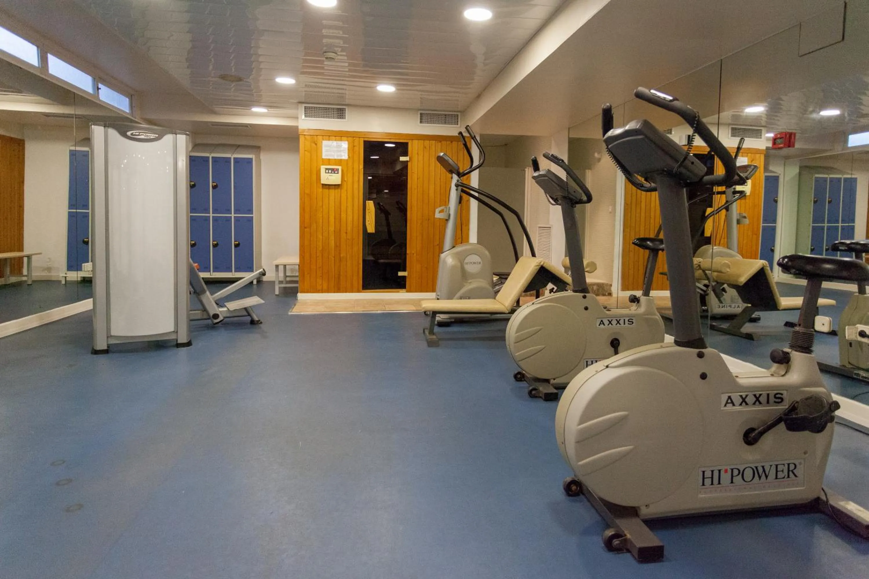 Fitness centre/facilities in Hotel Obelisco