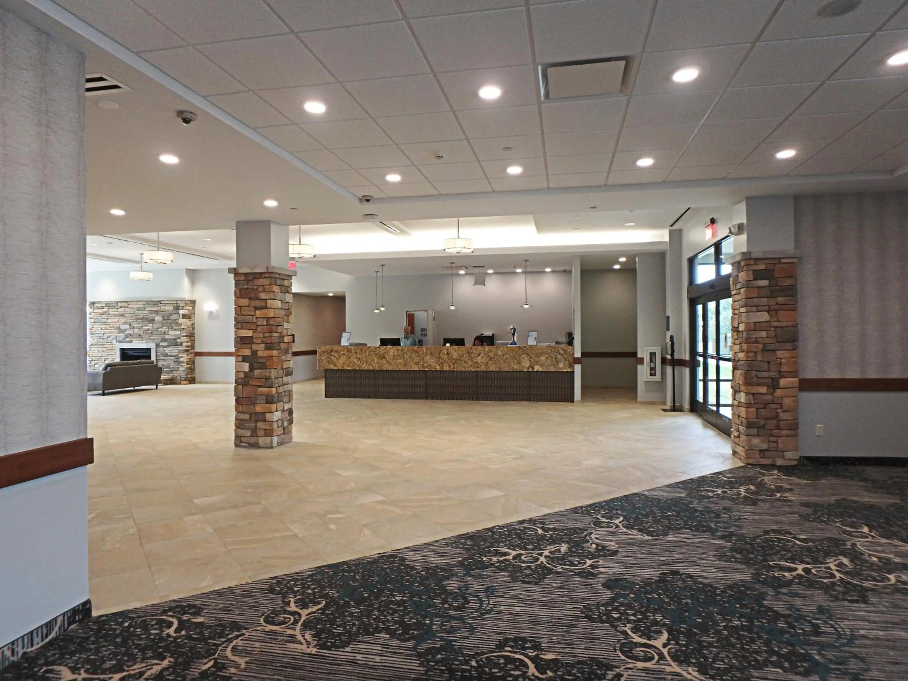 Lobby or reception in Wyndham Garden State College