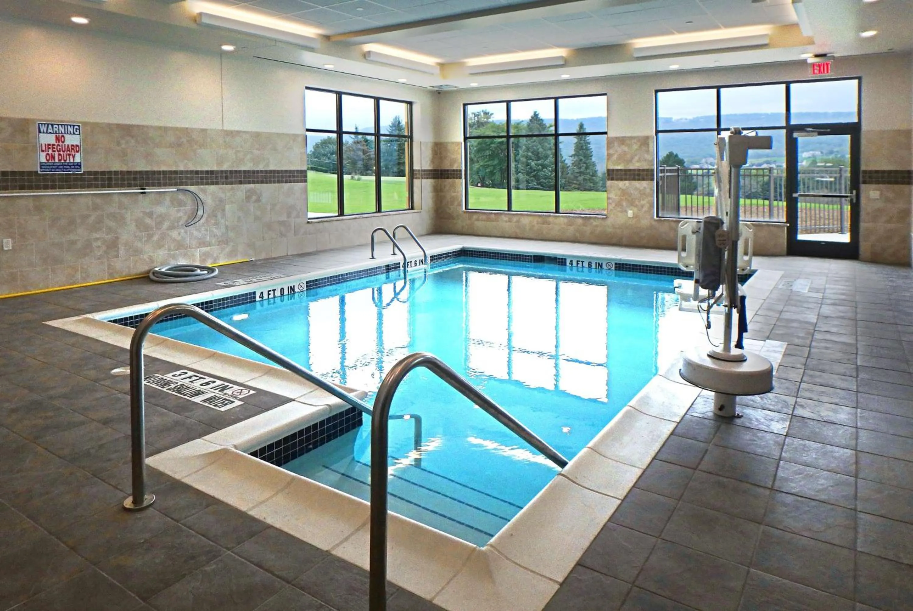 On site in Wyndham Garden State College