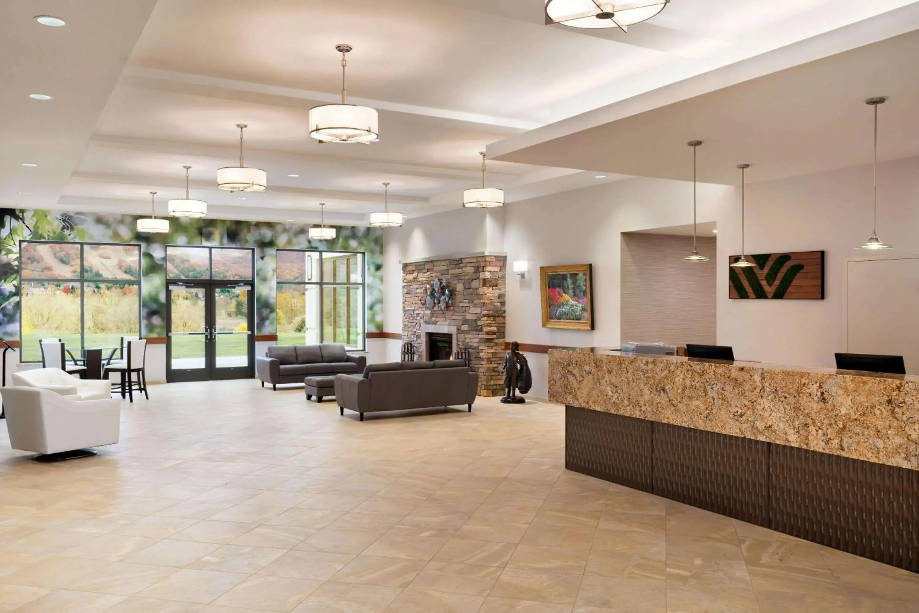 Lobby or reception in Wyndham Garden State College Lobby or reception in Wyndham Garden State College