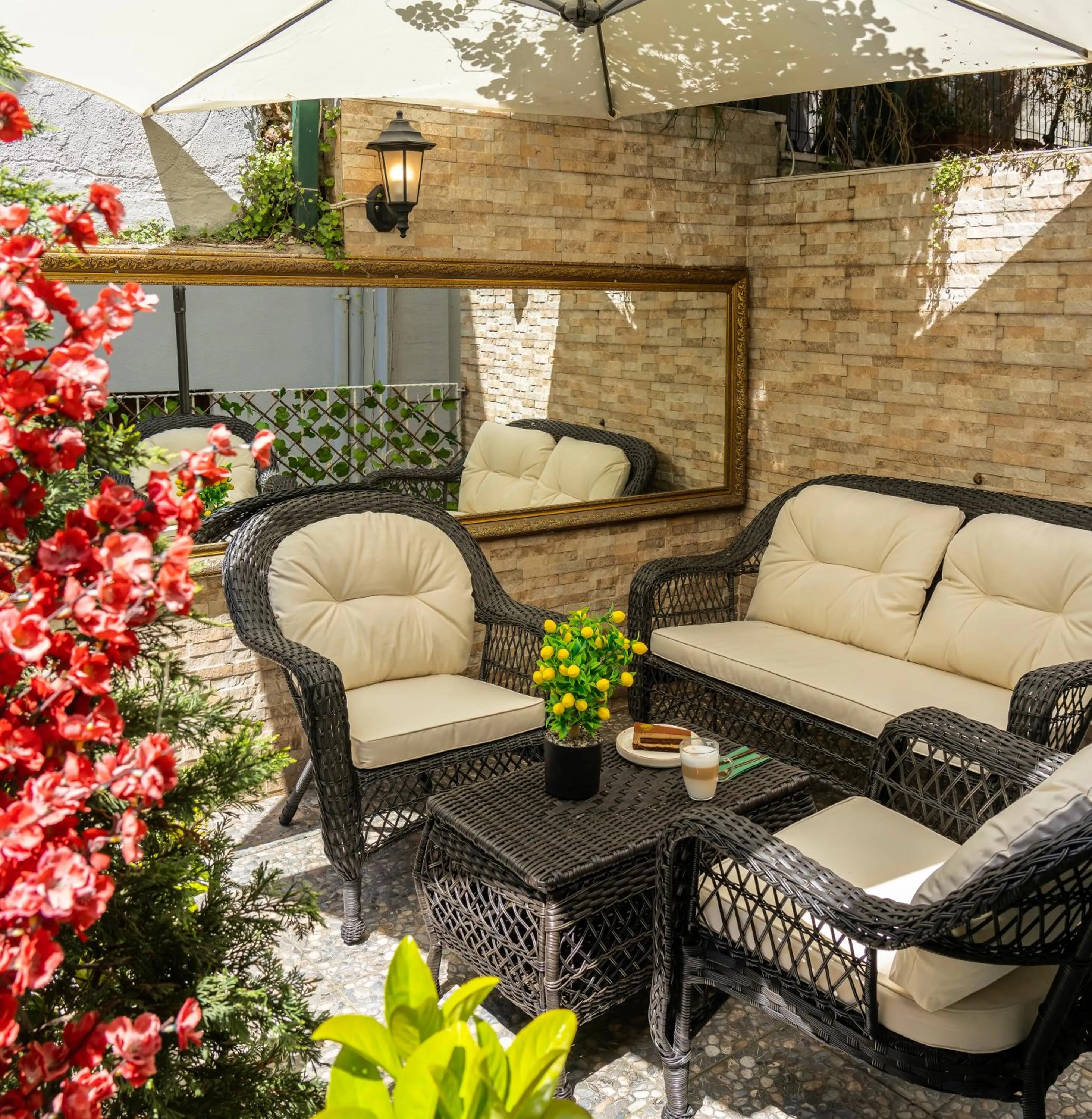Patio in Royan Suites