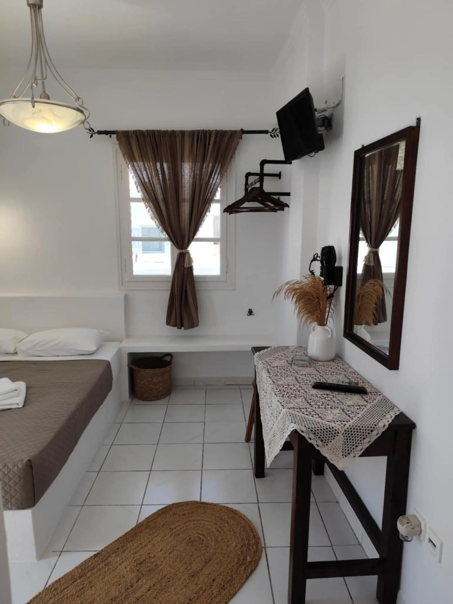 Bed in Pension Hlias - Chora Amorgos