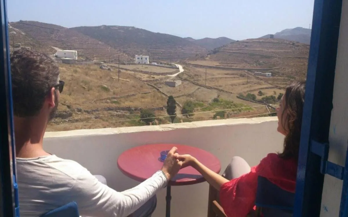 Natural landscape in Pension Hlias - Chora Amorgos