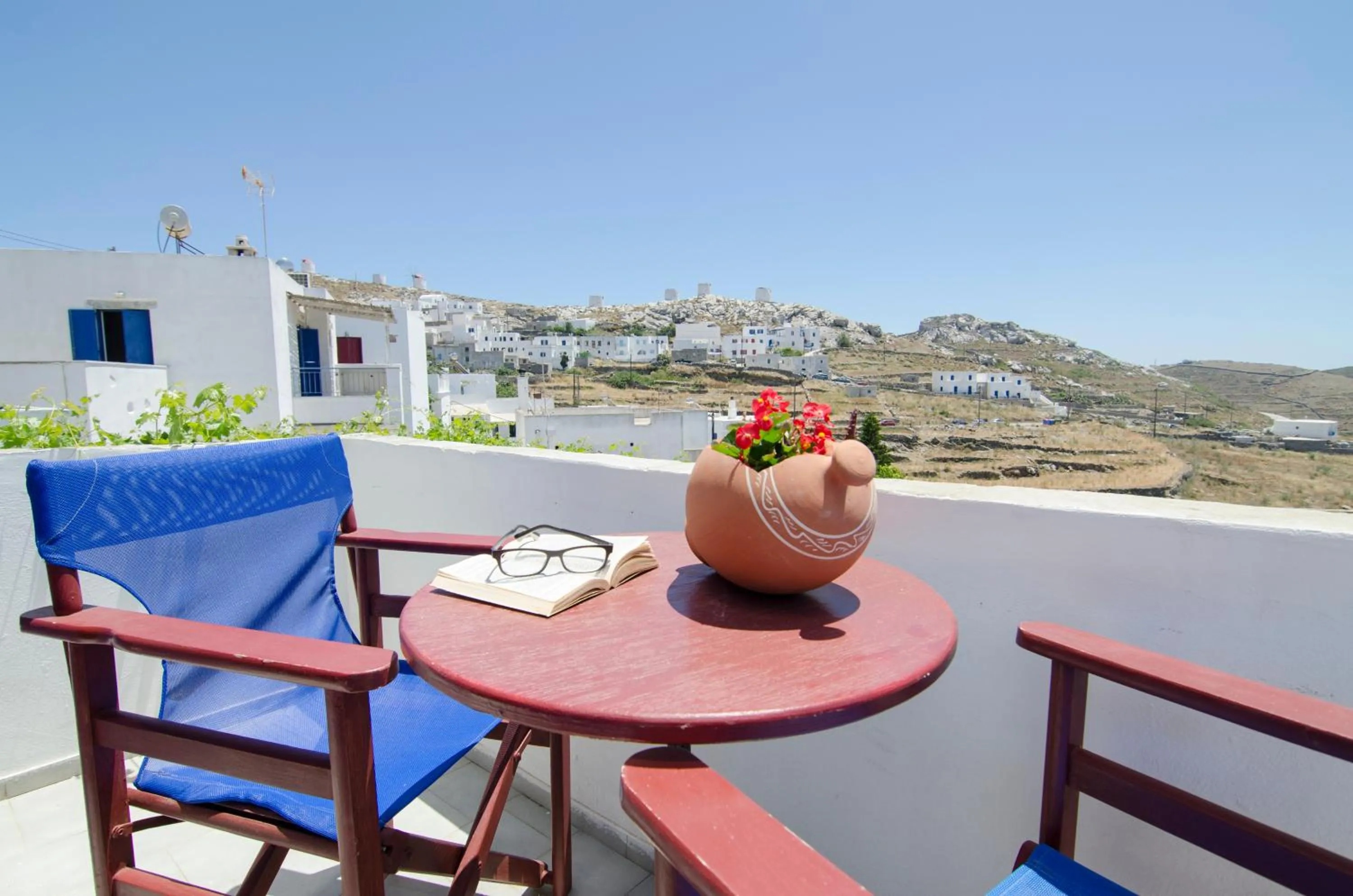 Patio in Pension Hlias - Chora Amorgos