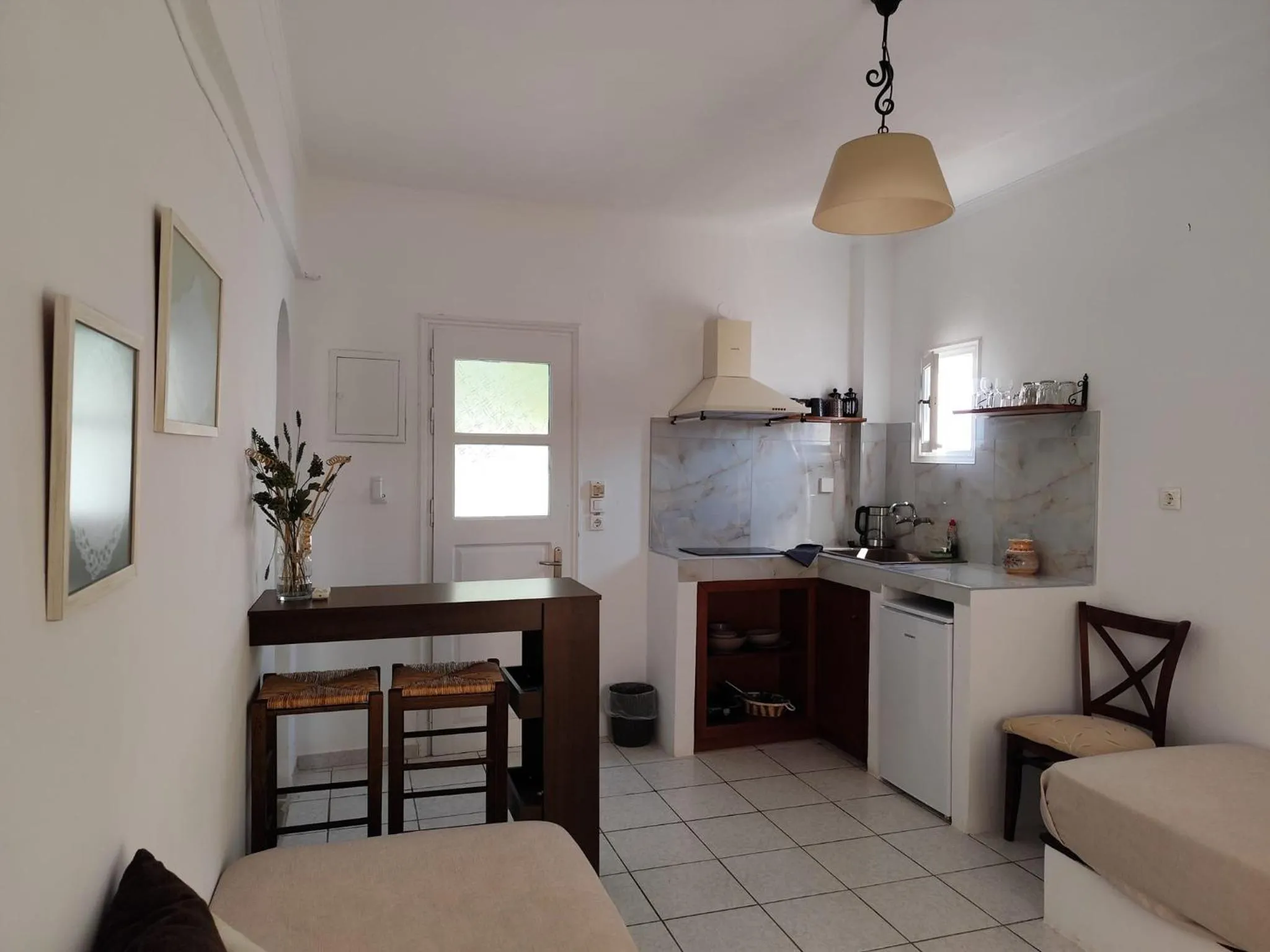 Kitchen or kitchenette in Pension Hlias - Chora Amorgos