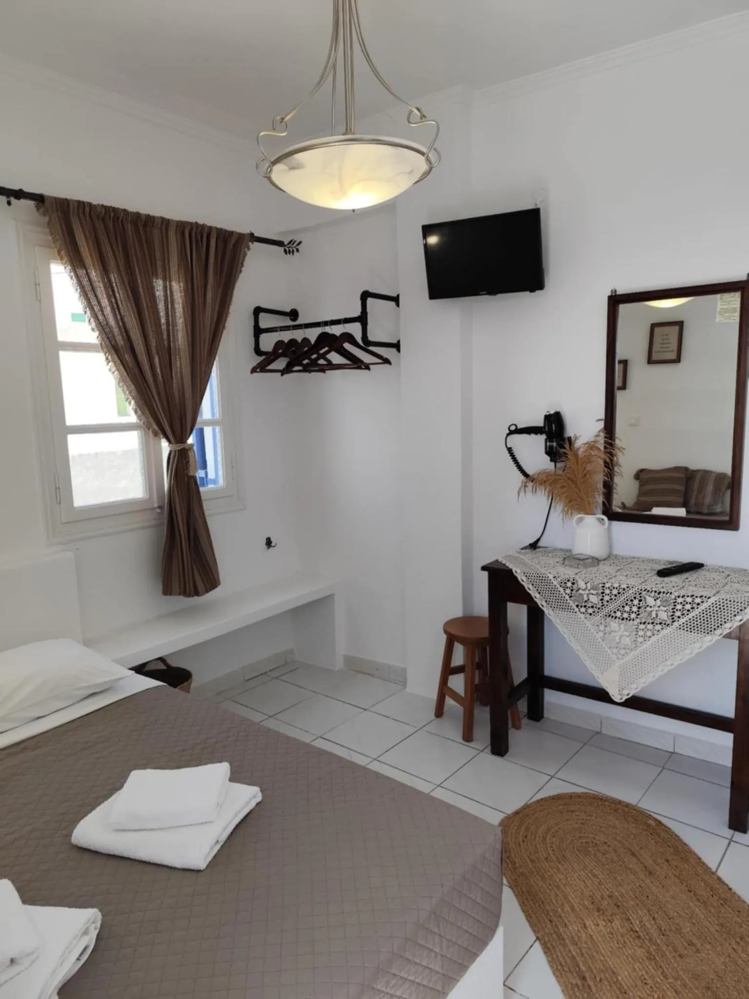Bed in Pension Hlias - Chora Amorgos