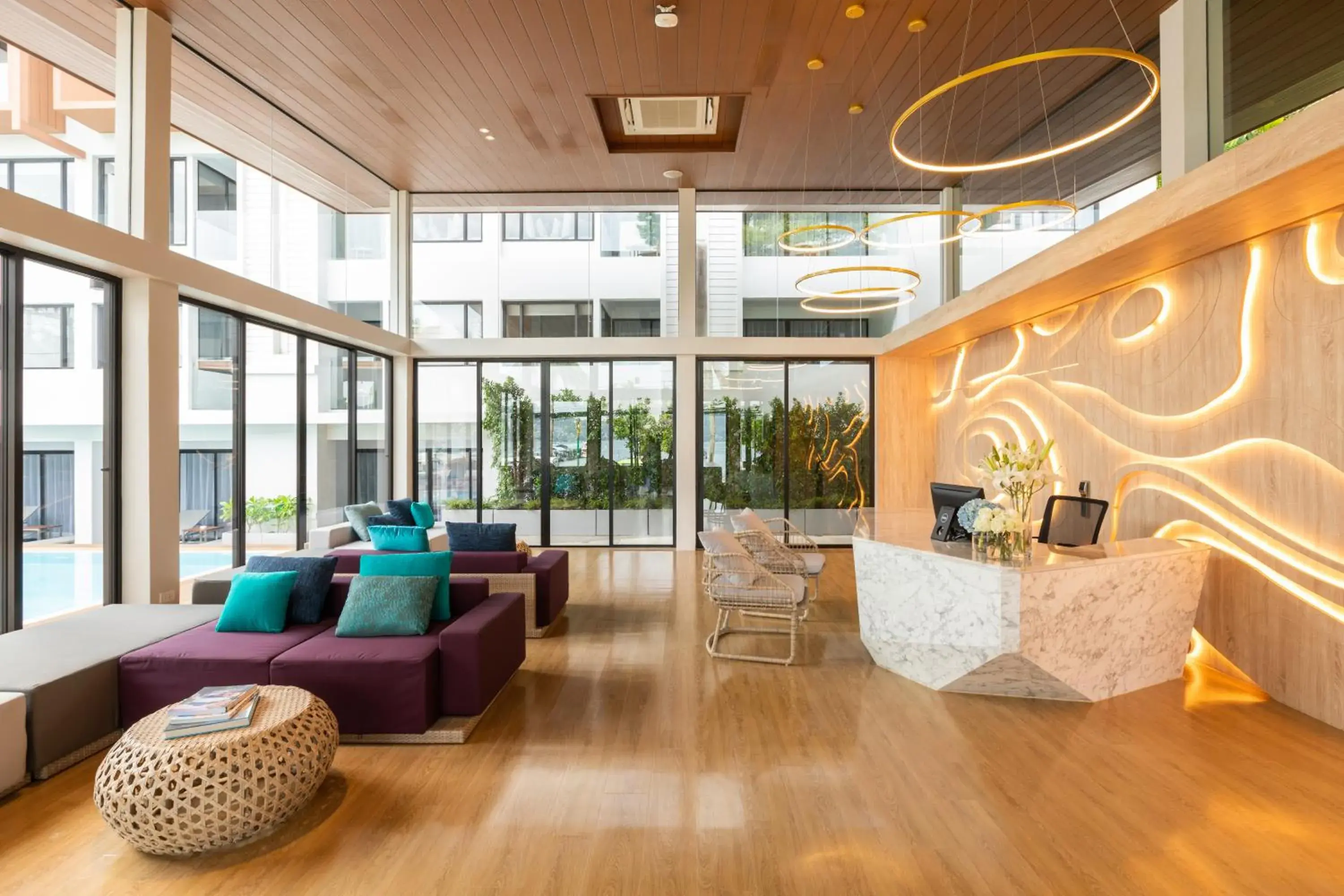 Lobby or reception in LIV Hotel Phuket Patong Beachfront Lobby or reception in LIV Hotel Phuket Patong Beachfront