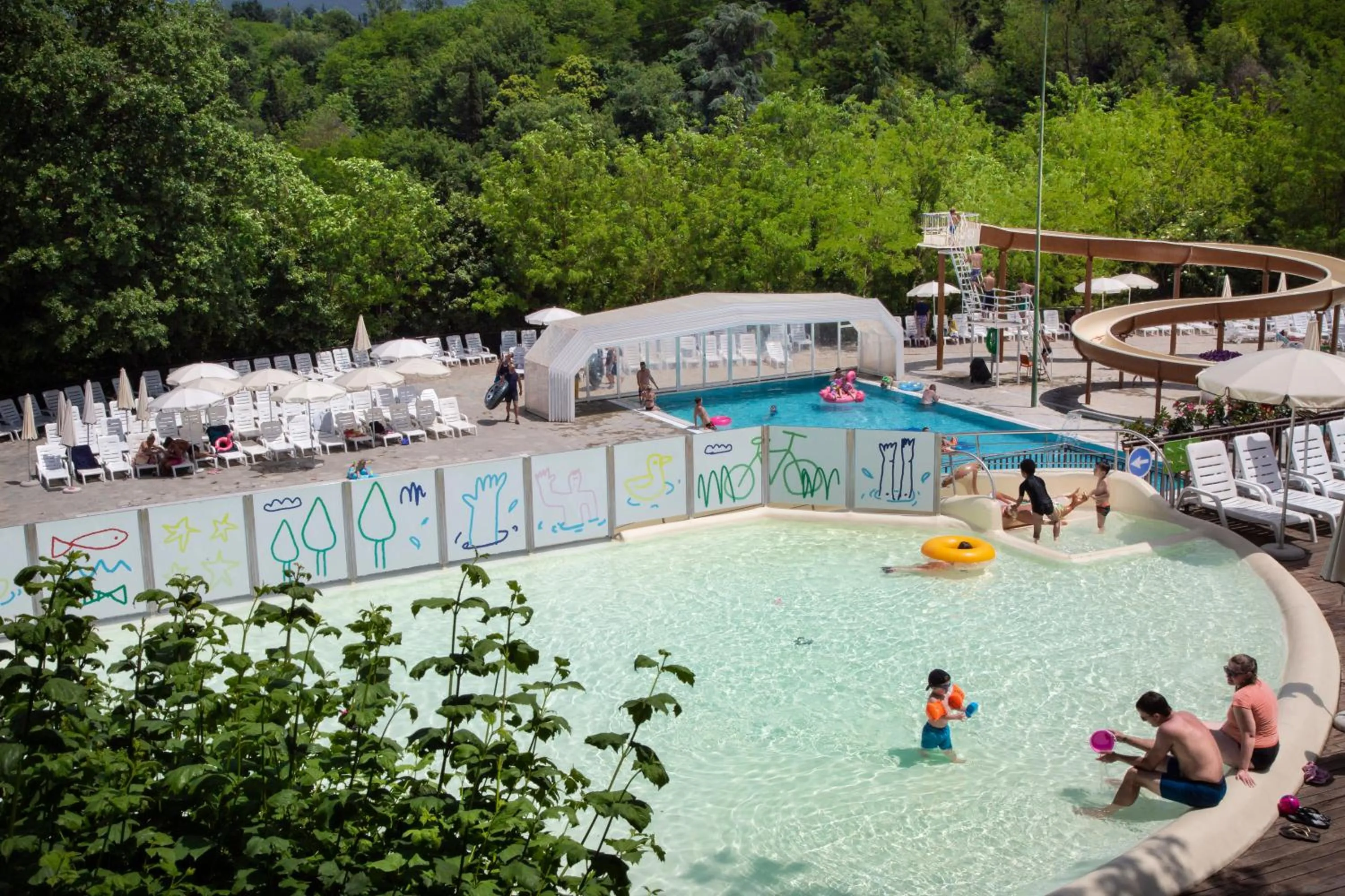 People in Villa Norcenni ApartHotel