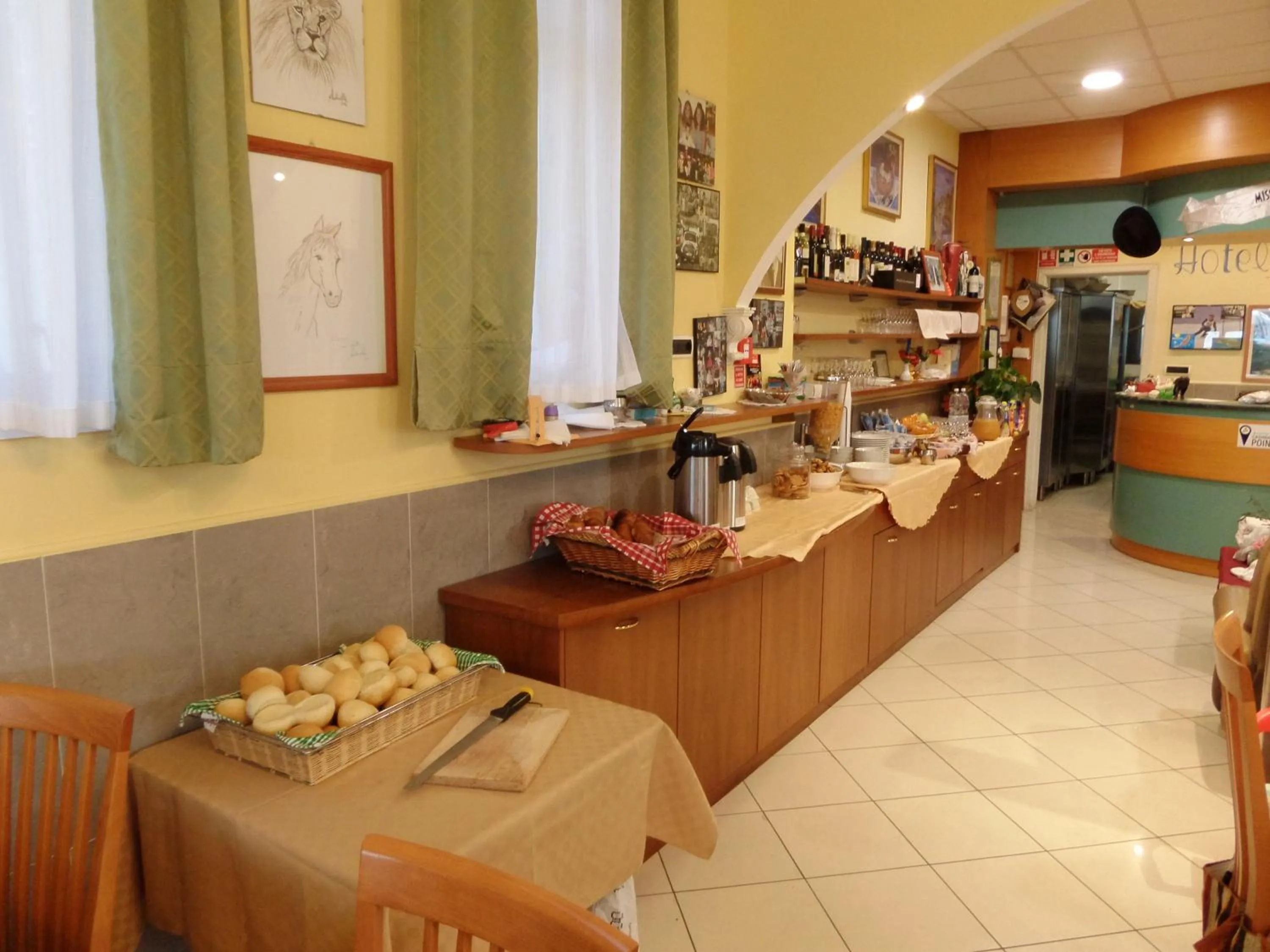 Food in Hotel Lucerna