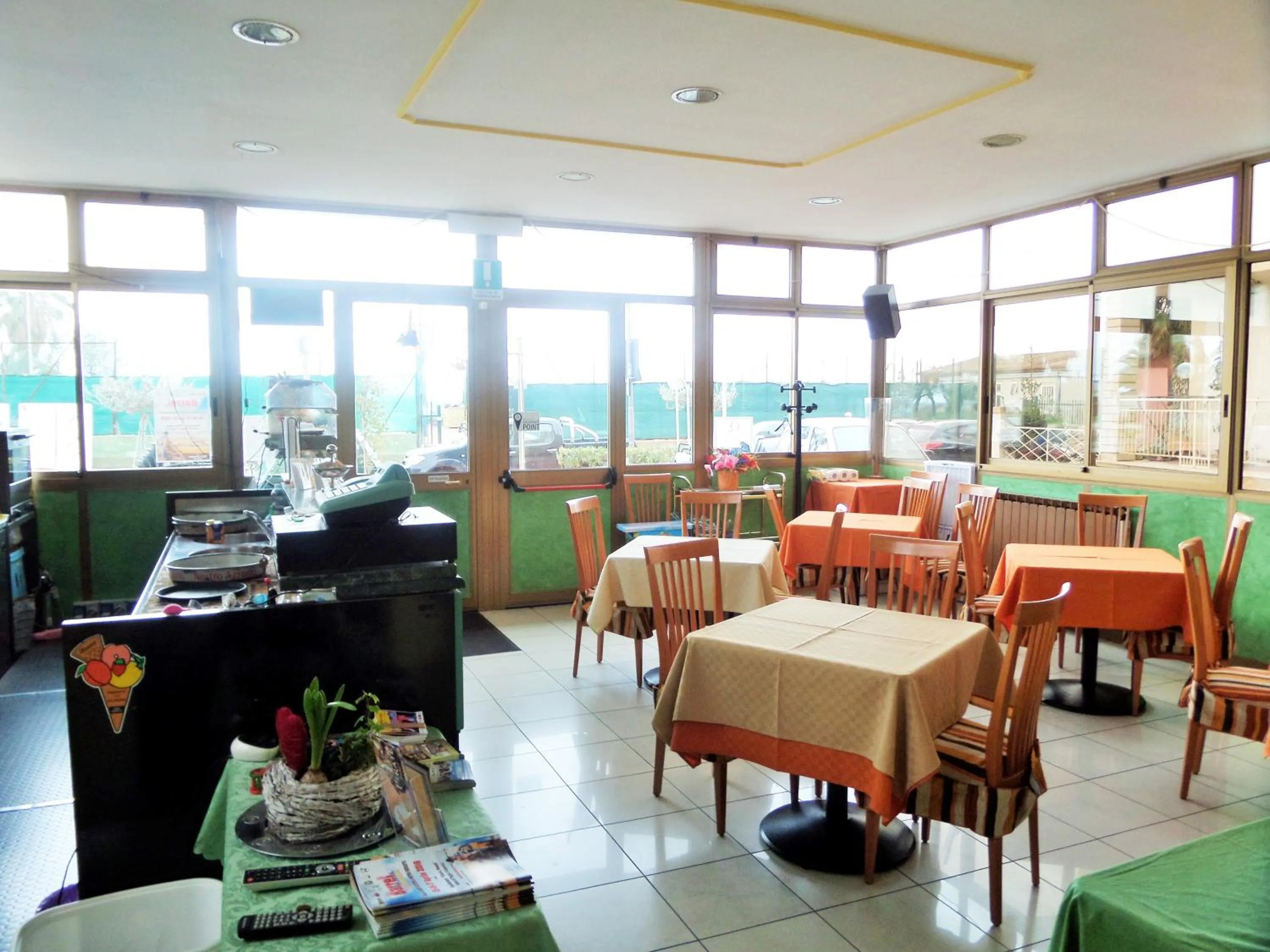 Area and facilities in Hotel Lucerna