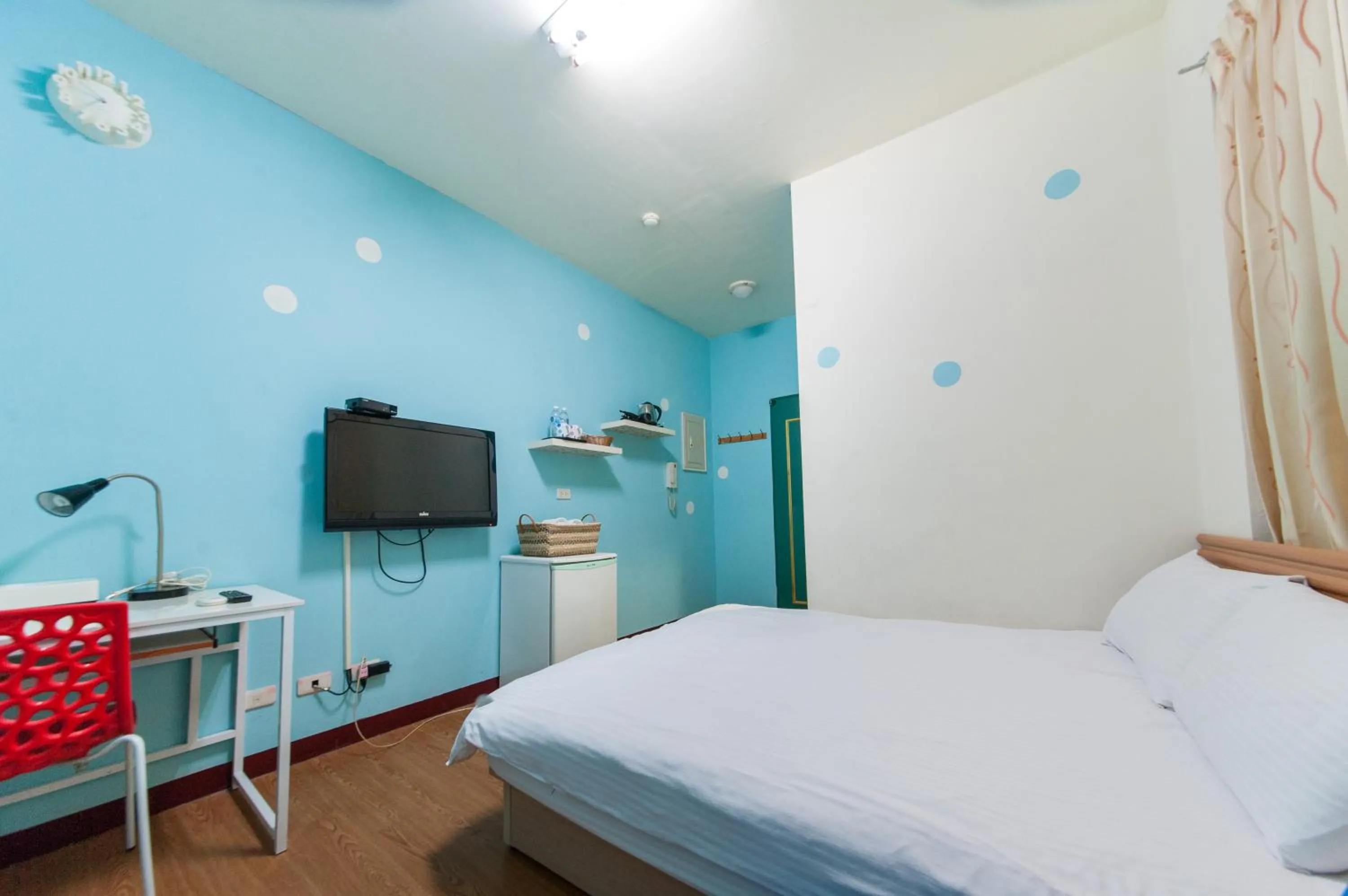 Bed in Feng Jia Homestay