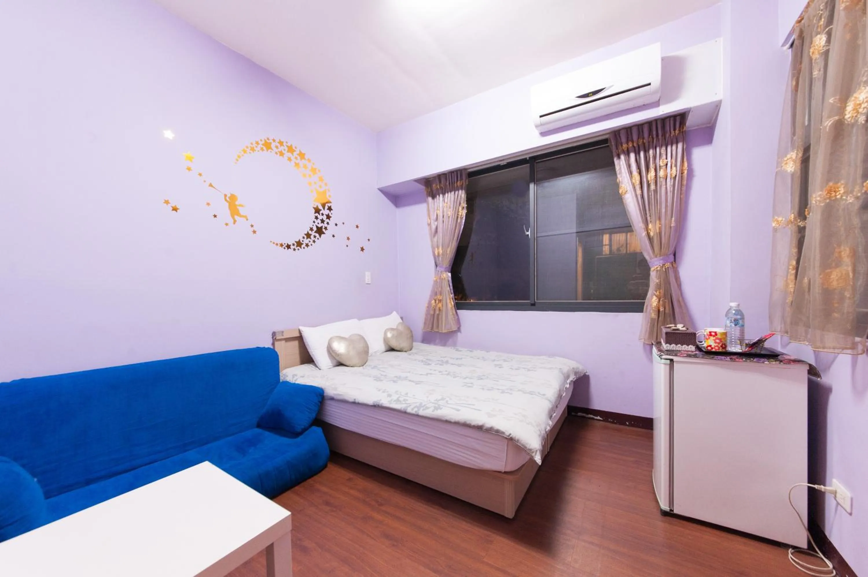 Bed in Feng Jia Homestay