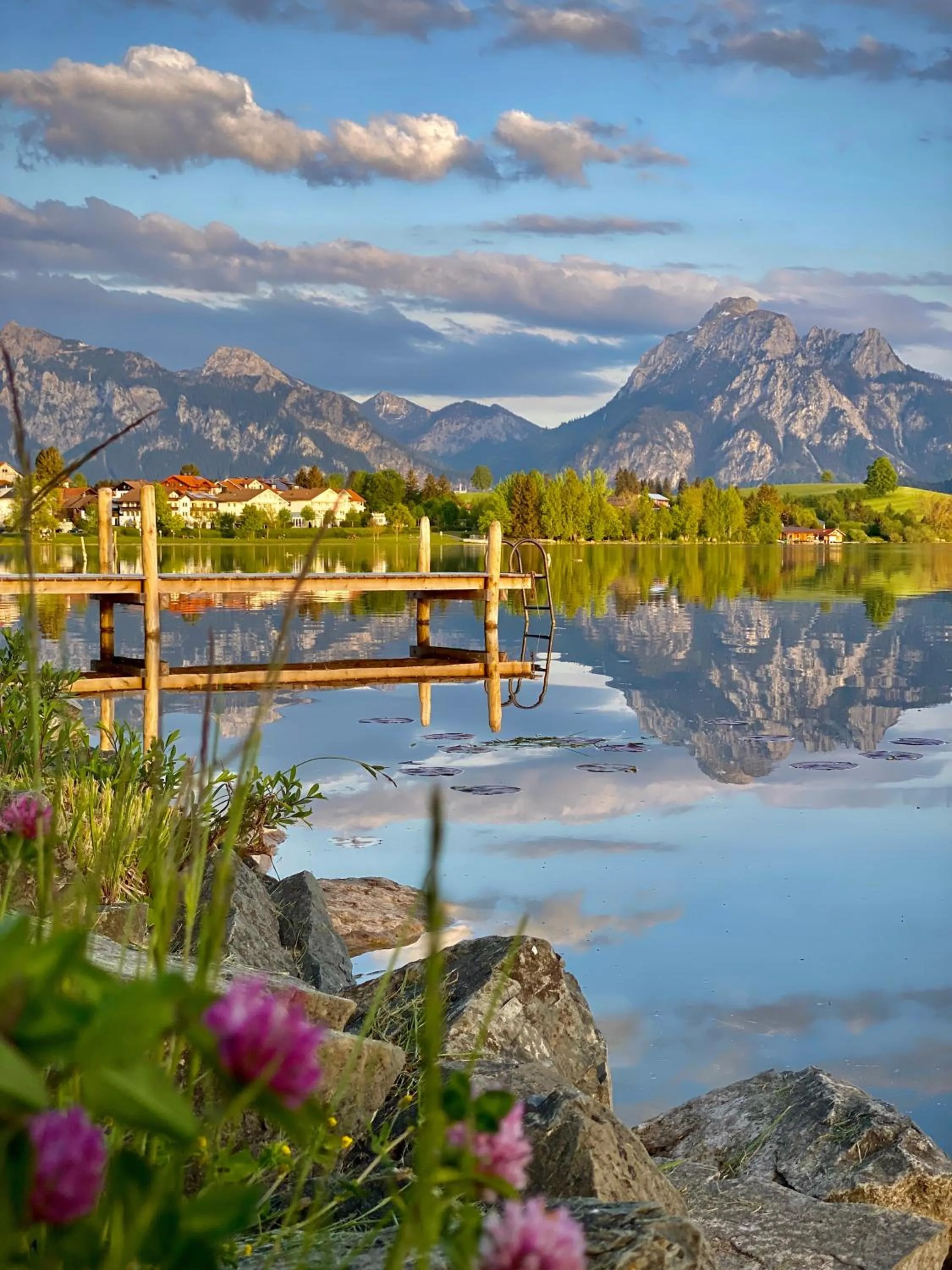 Lake view in Hartungs Hoteldorf