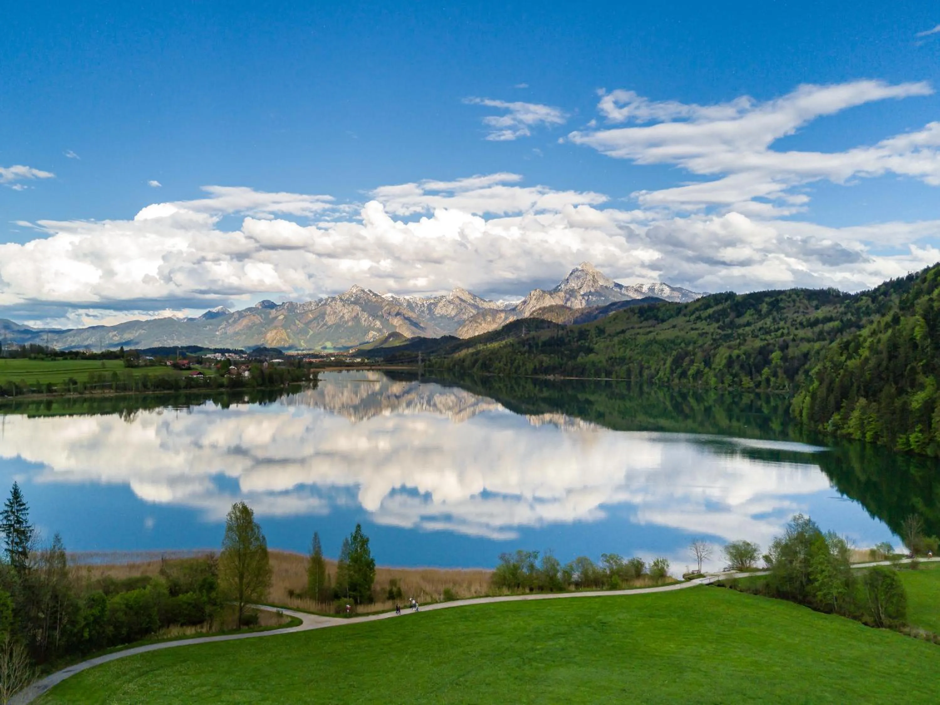 Lake view in Hartungs Hoteldorf