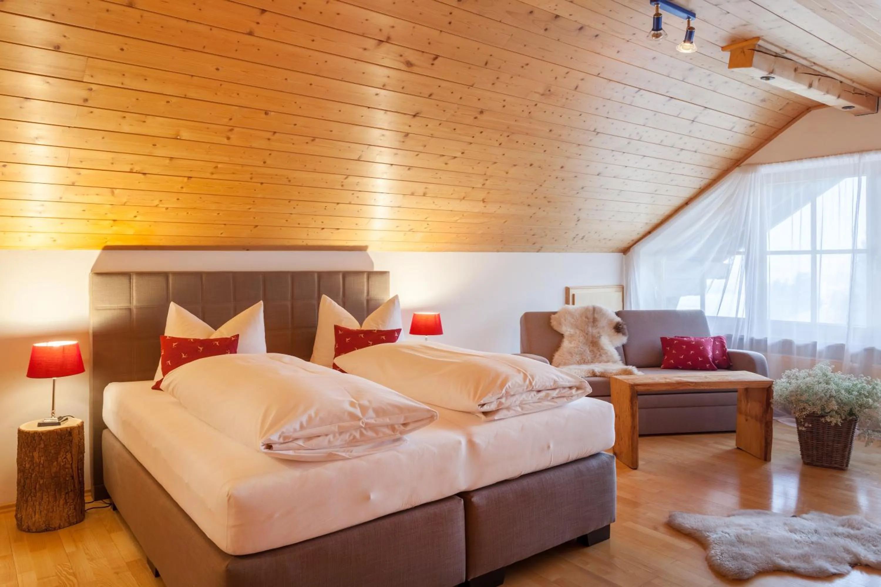 Decorative detail, Bed in Hartungs Hoteldorf