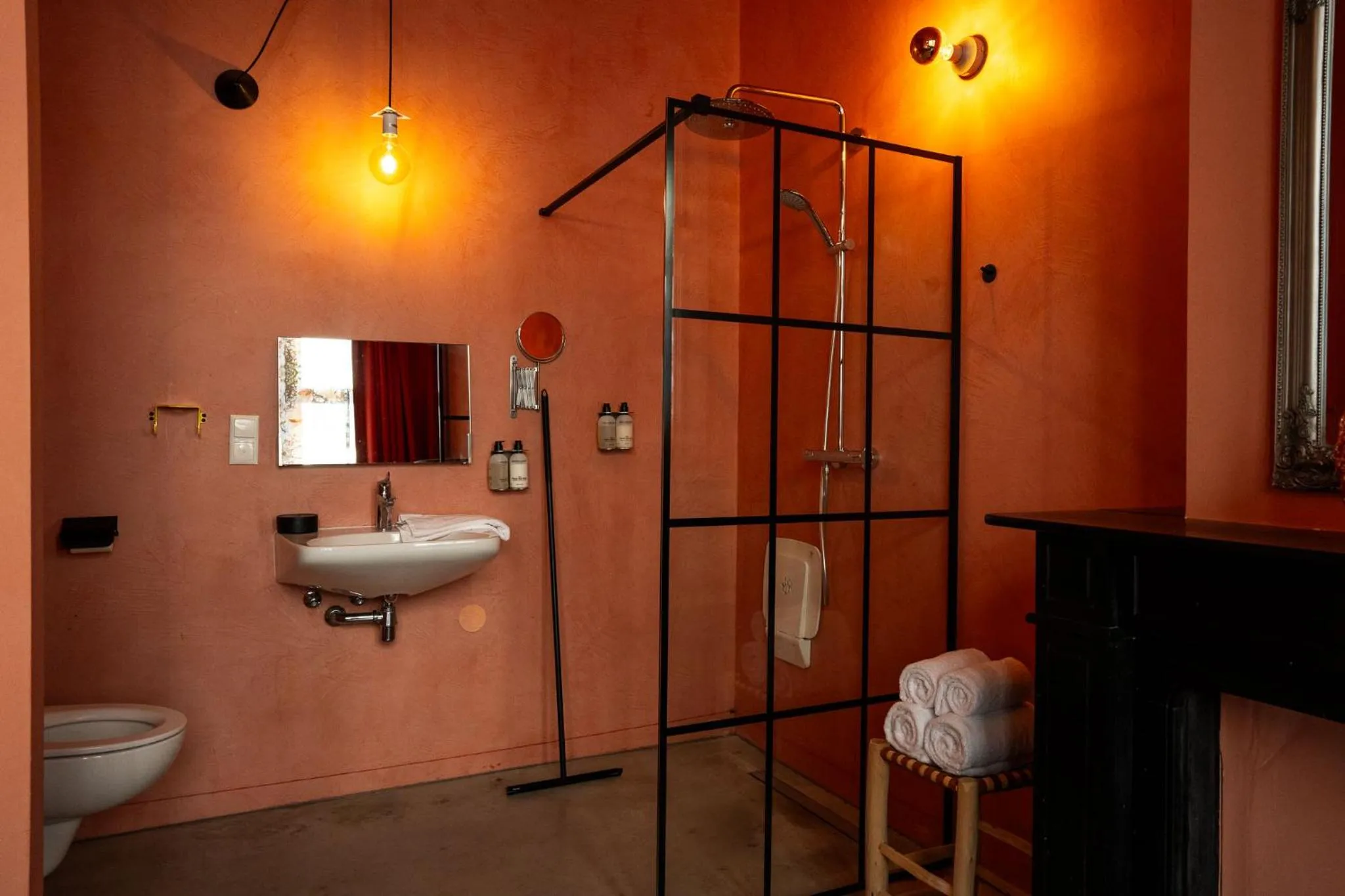 Shower in Boutiquehotel The Church