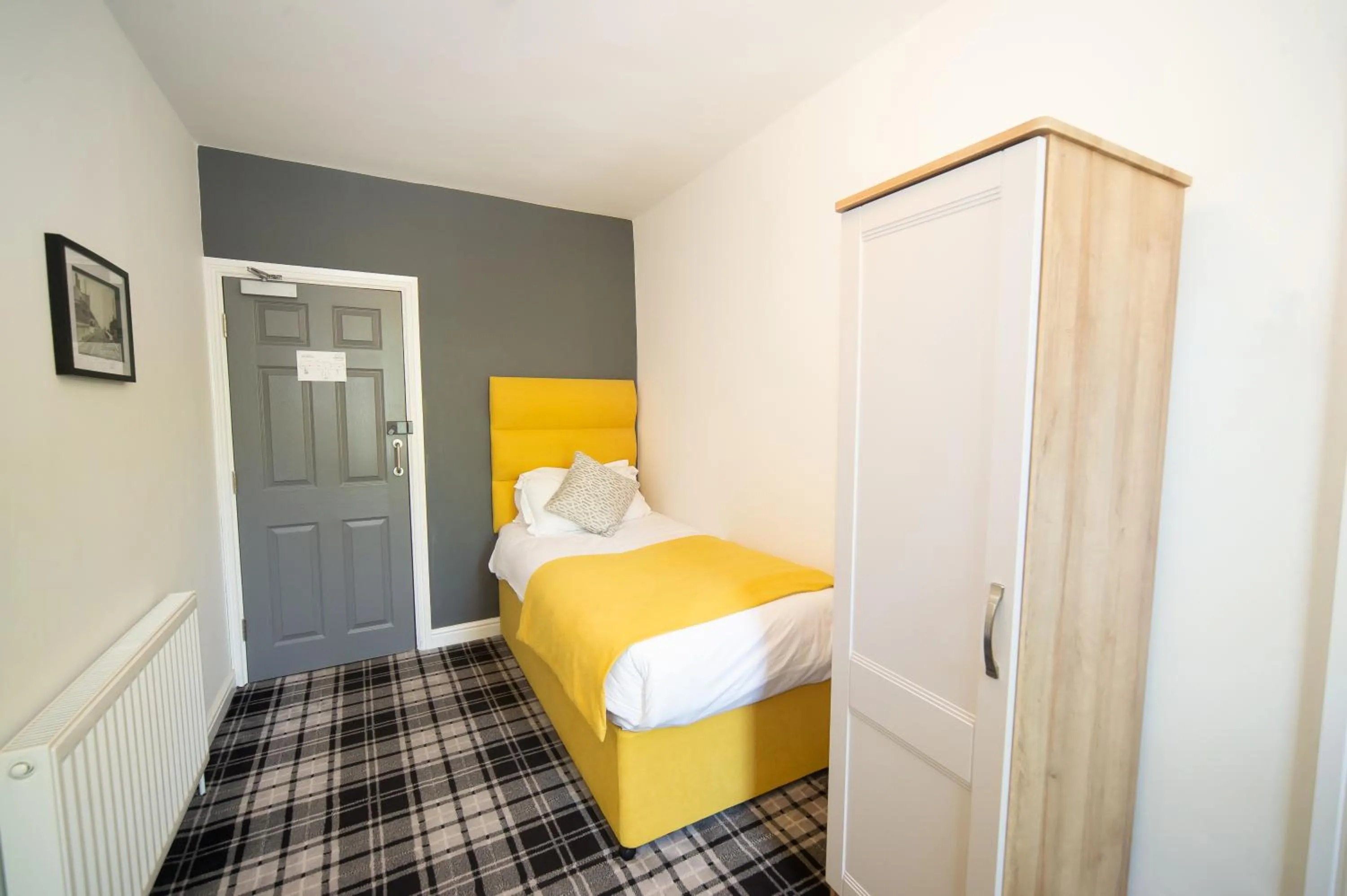 Bed in The Kirkfield Hotel