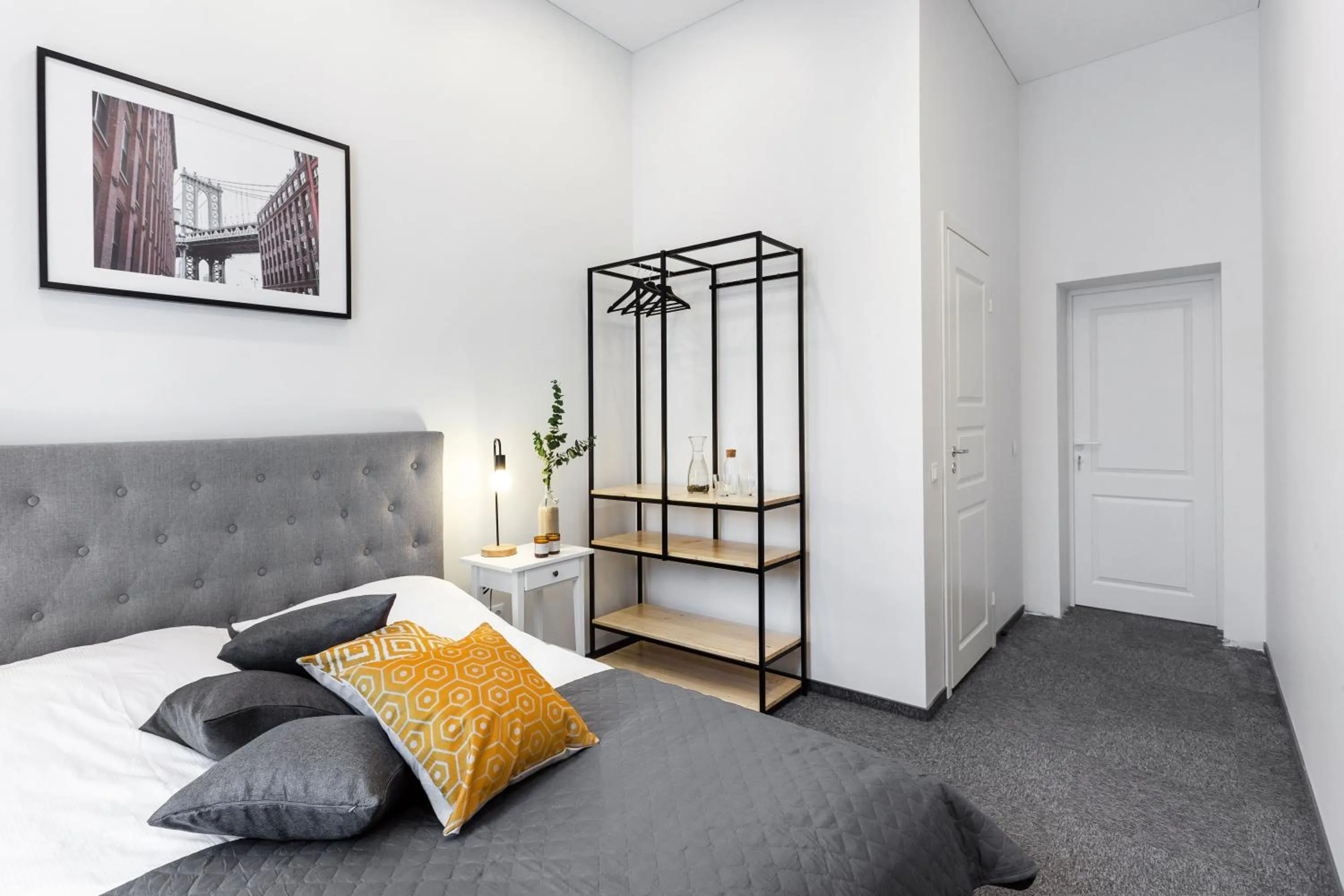 Photo of the whole room, Bed in Kaunas Garden