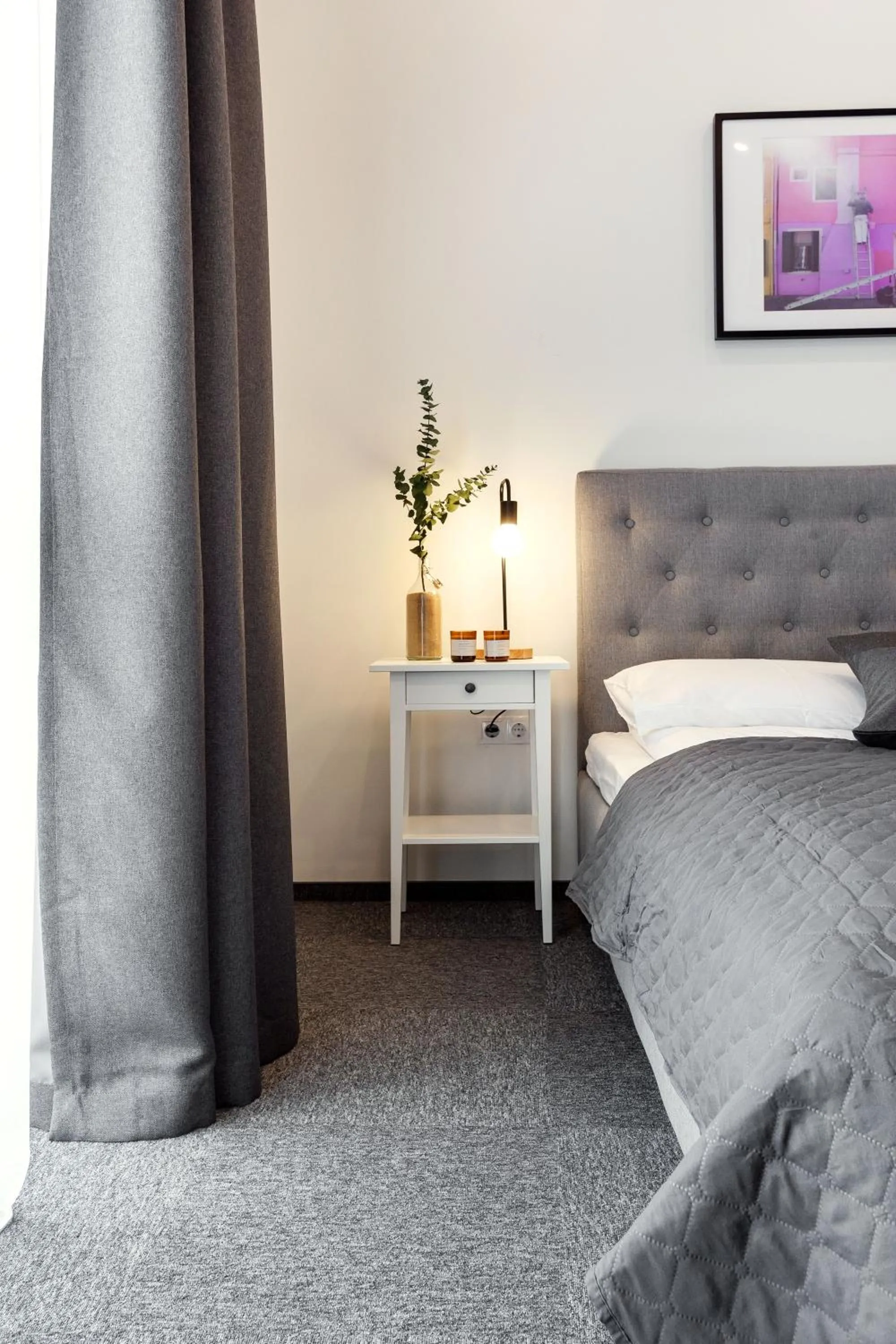 Bedroom, Bed in Kaunas Garden