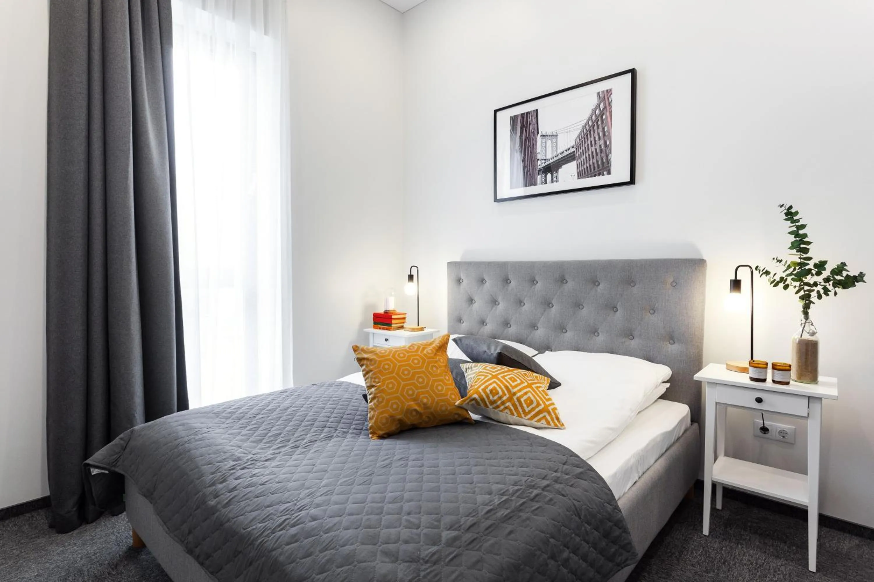 Photo of the whole room, Bed in Kaunas Garden