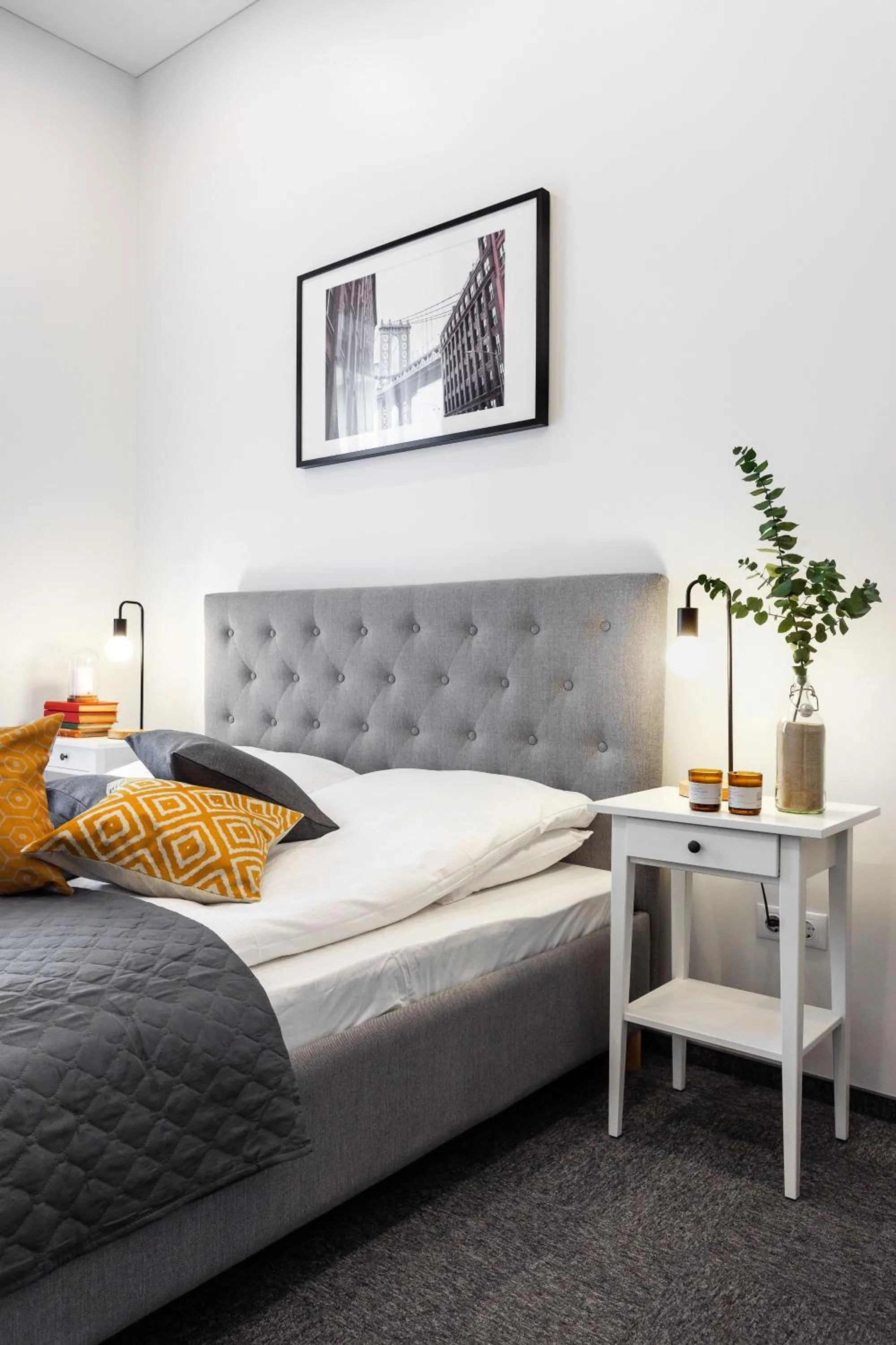 Bedroom, Bed in Kaunas Garden