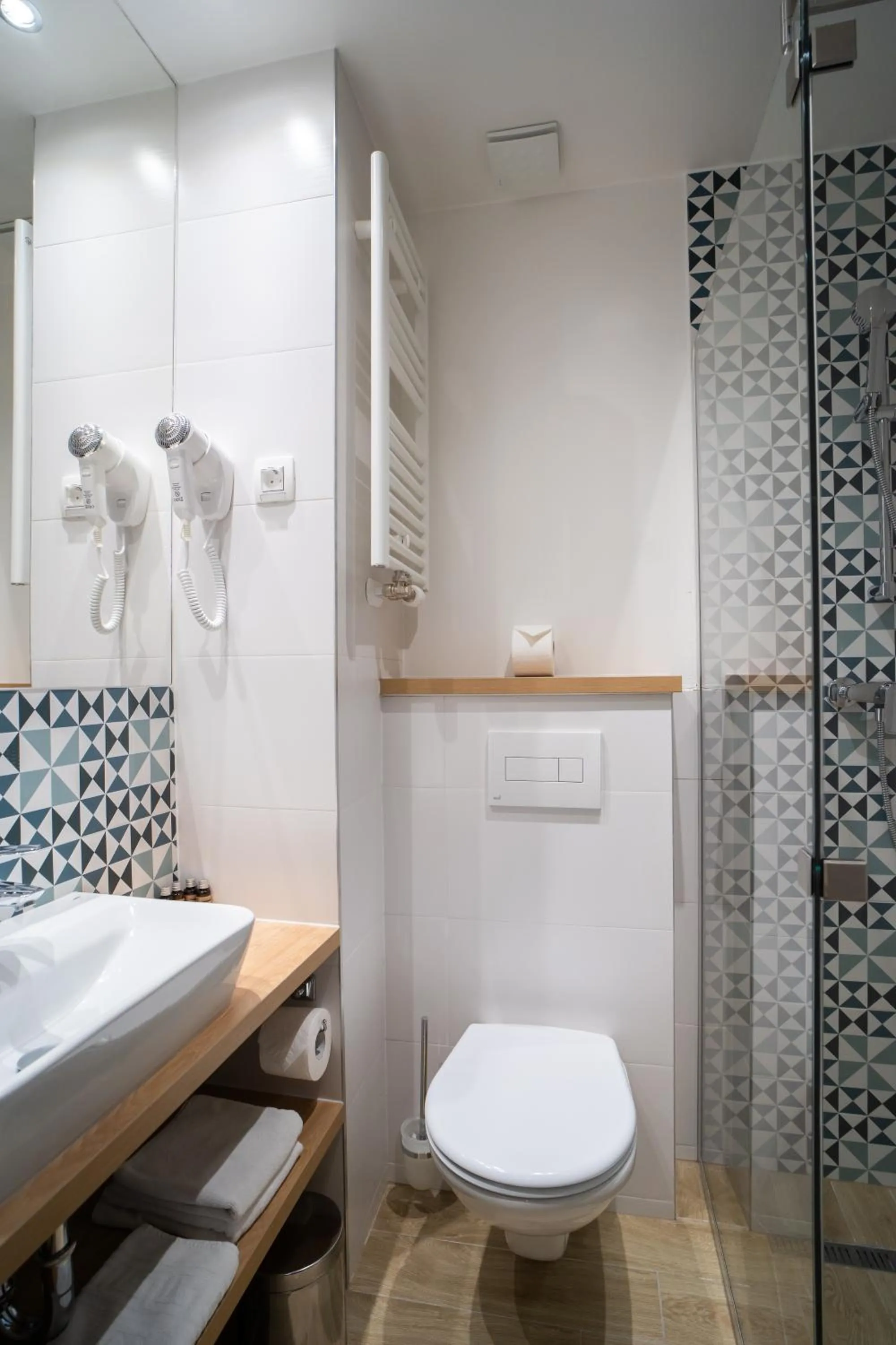 Bathroom in Hotel Küküllő - Târnava