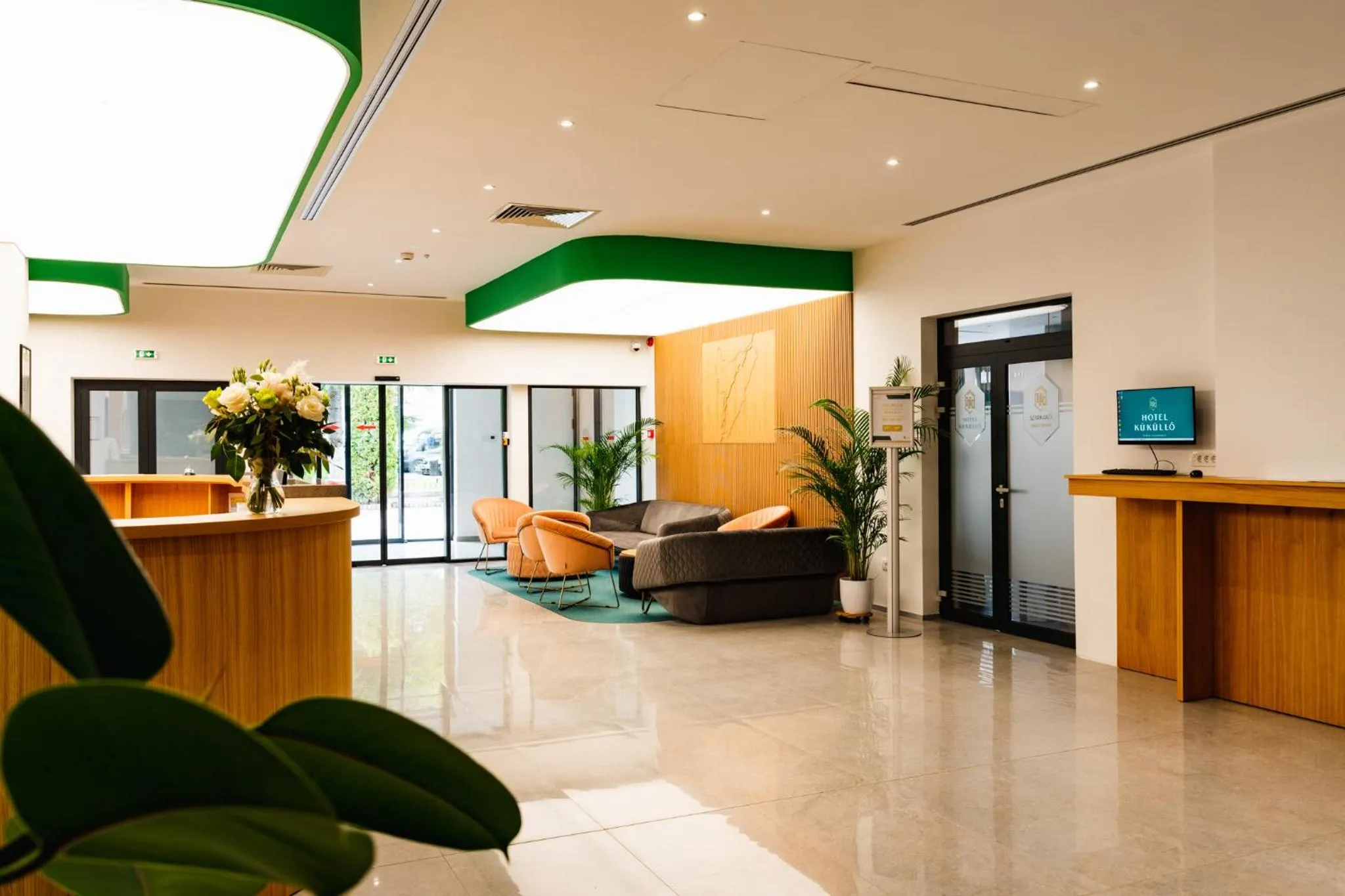 Lobby or reception in Hotel Küküllő - Târnava