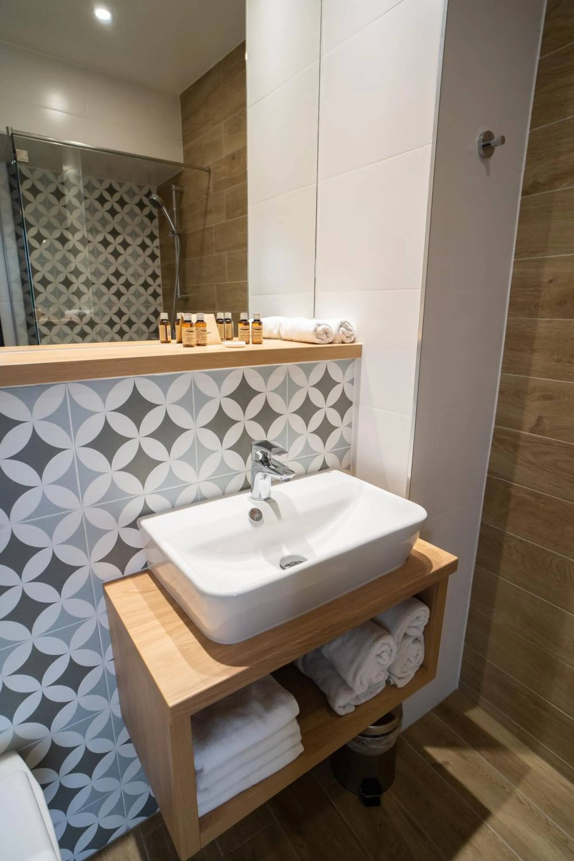 Bathroom in Hotel Küküllő - Târnava