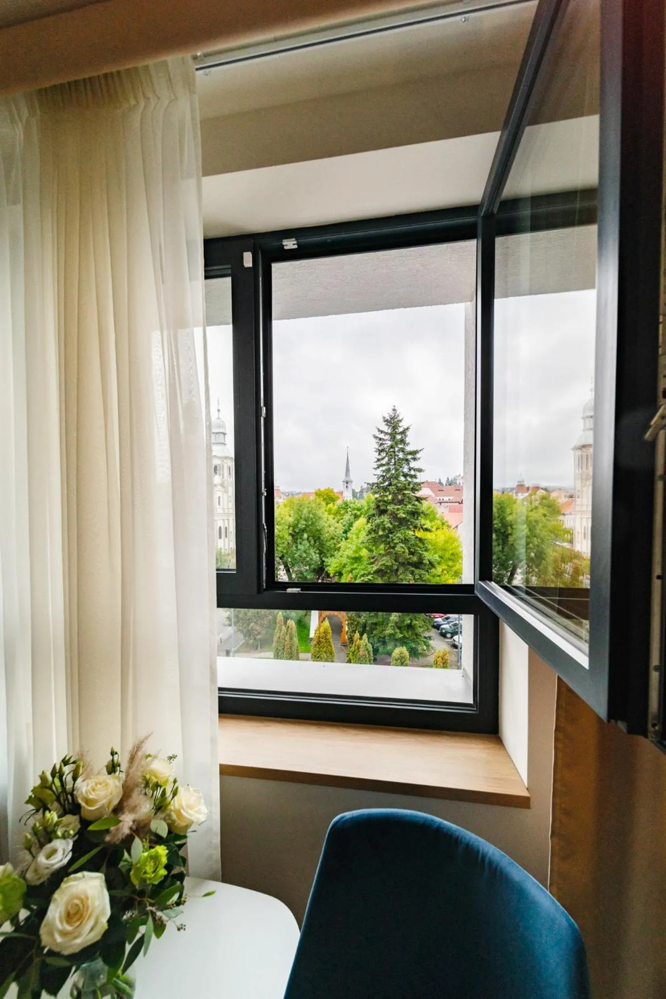 City view in Hotel Küküllő - Târnava