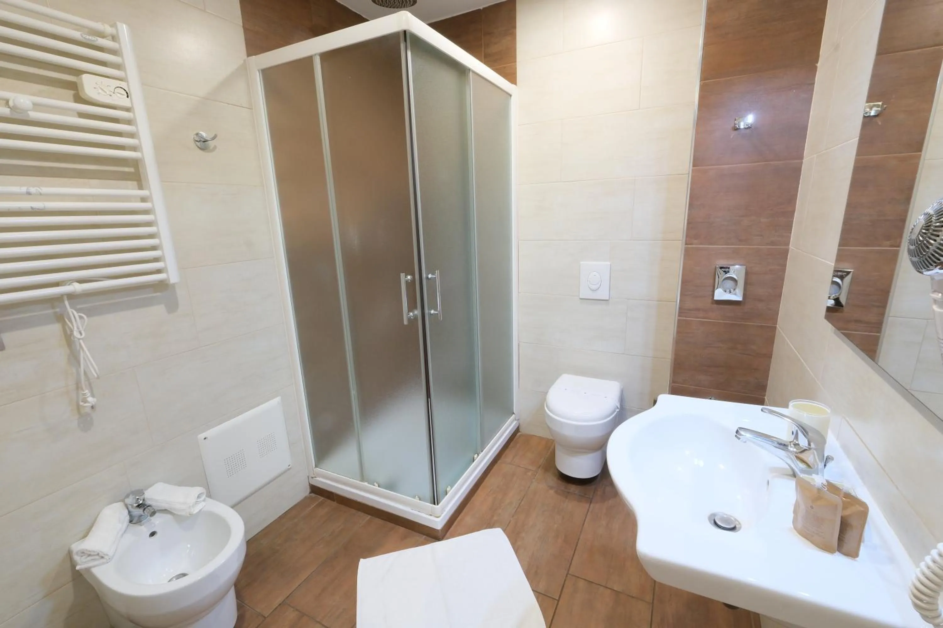 Bathroom in Hotel Giacosa