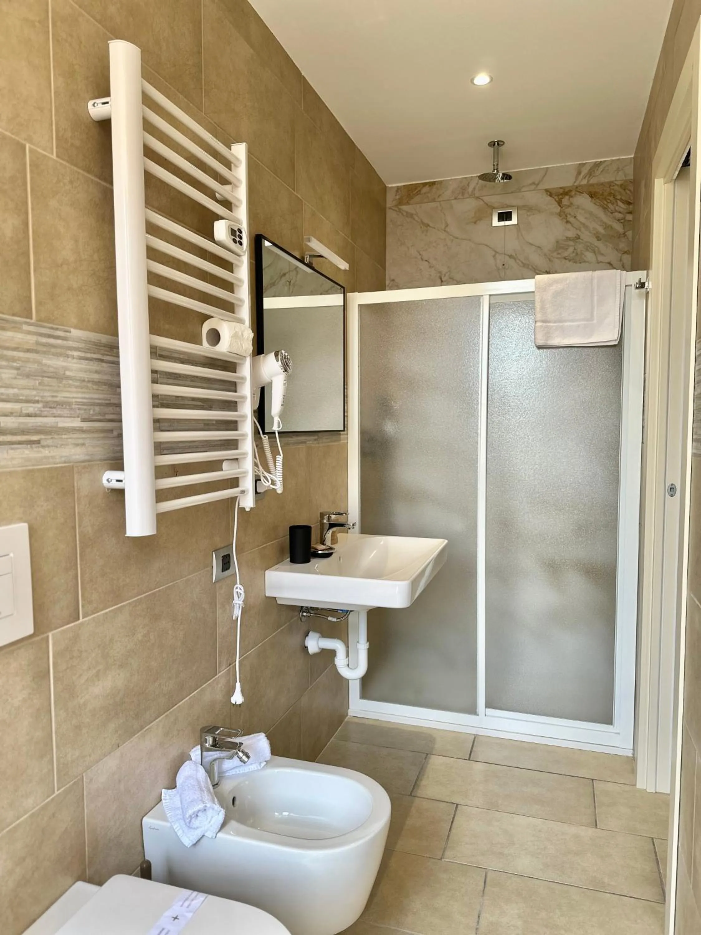 Bathroom in Hotel Giacosa