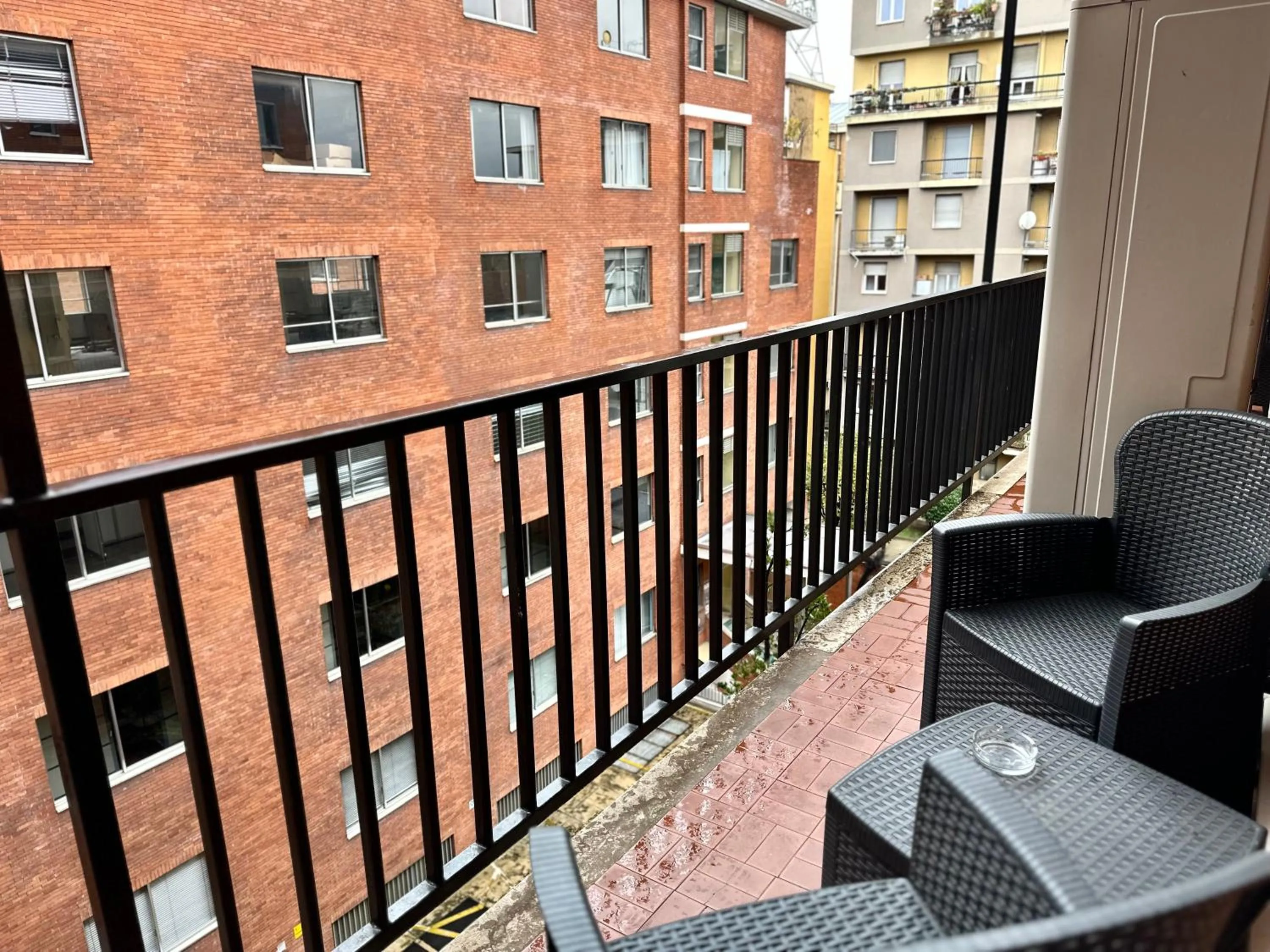 Balcony/Terrace in Hotel Giacosa