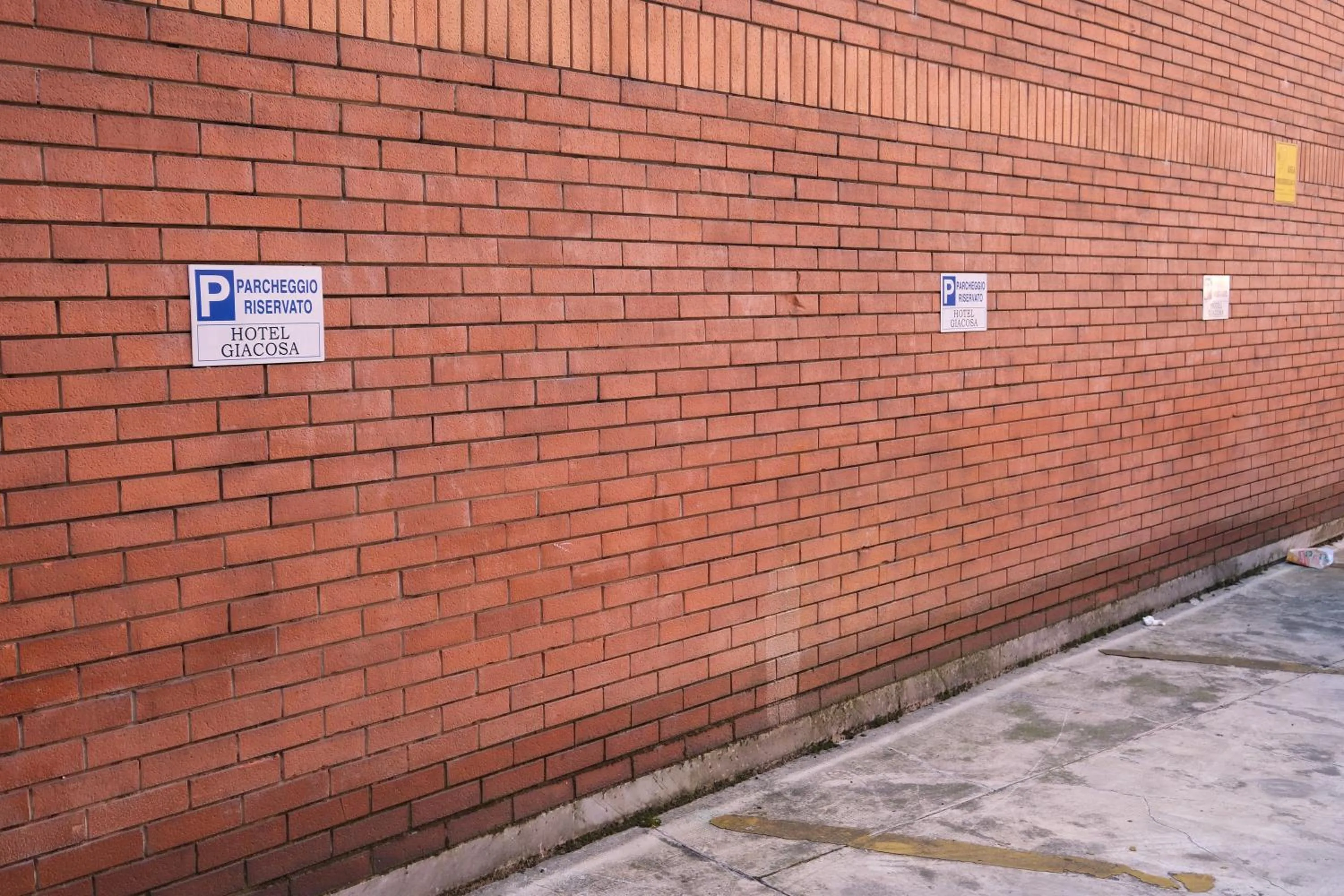 Property building in Hotel Giacosa