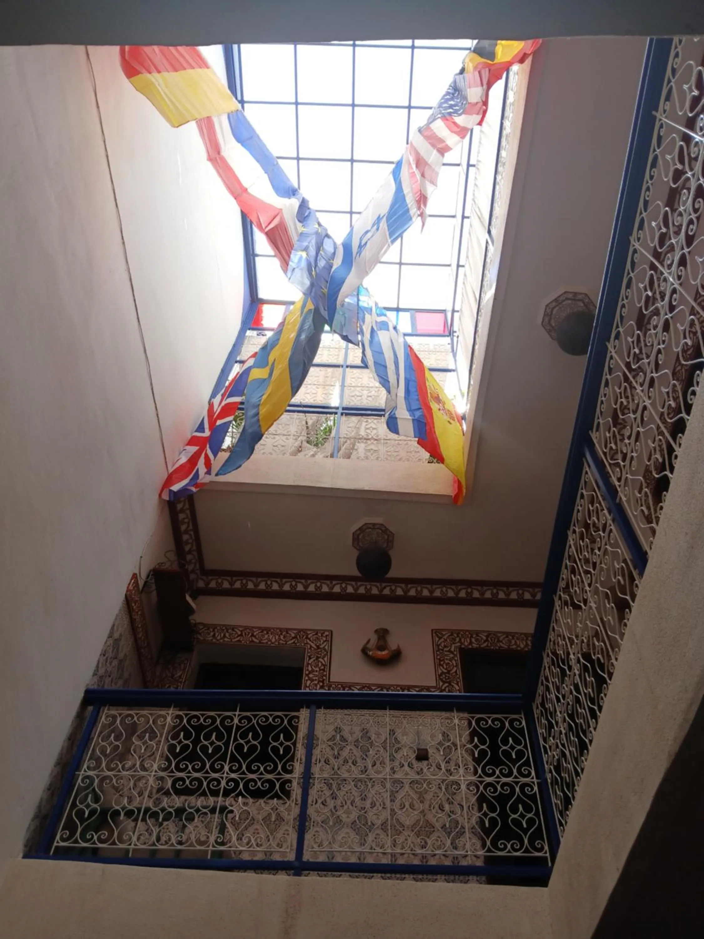 Decorative detail in Dar Margot Marrakech