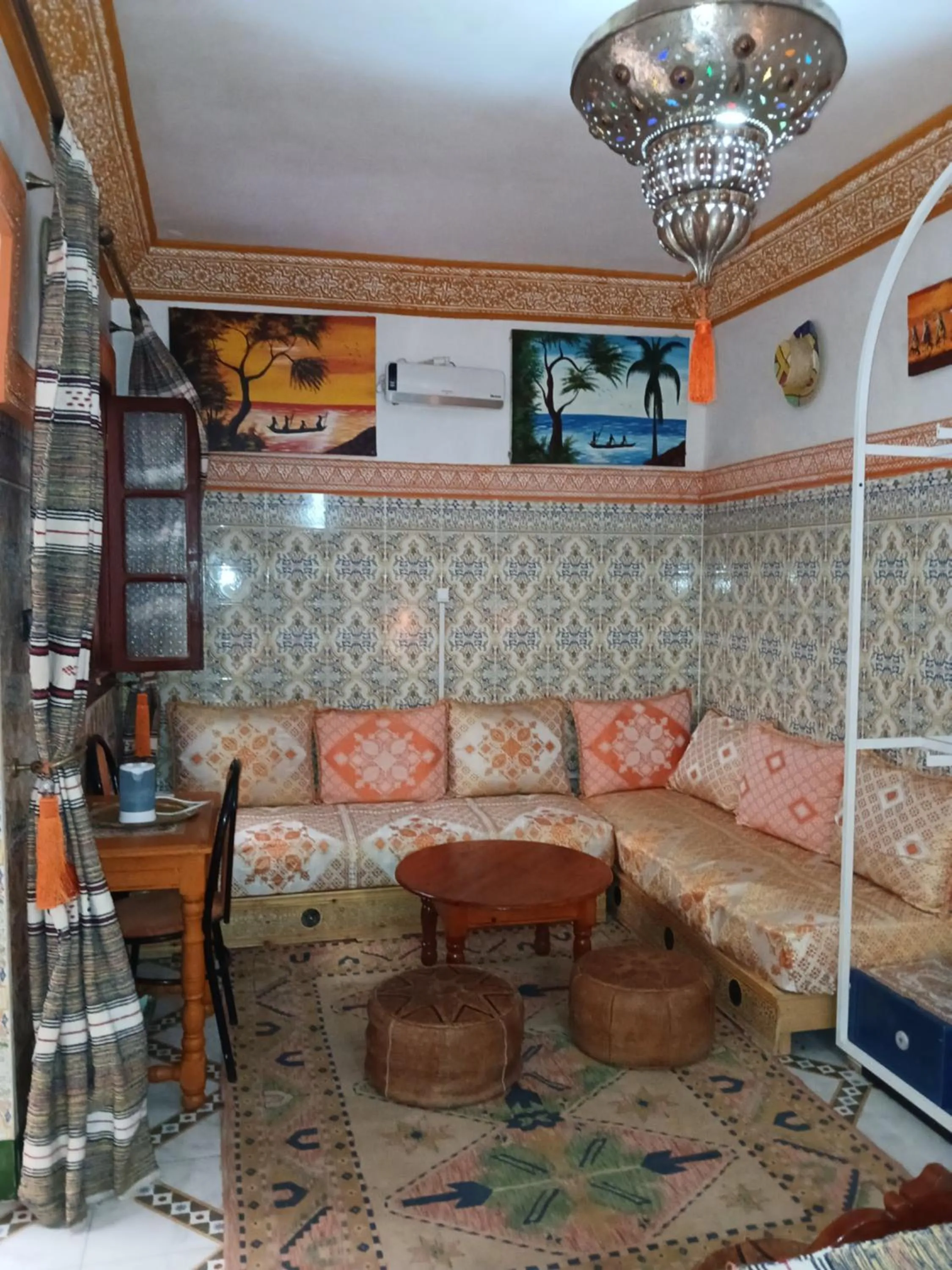 Living room in Dar Margot Marrakech