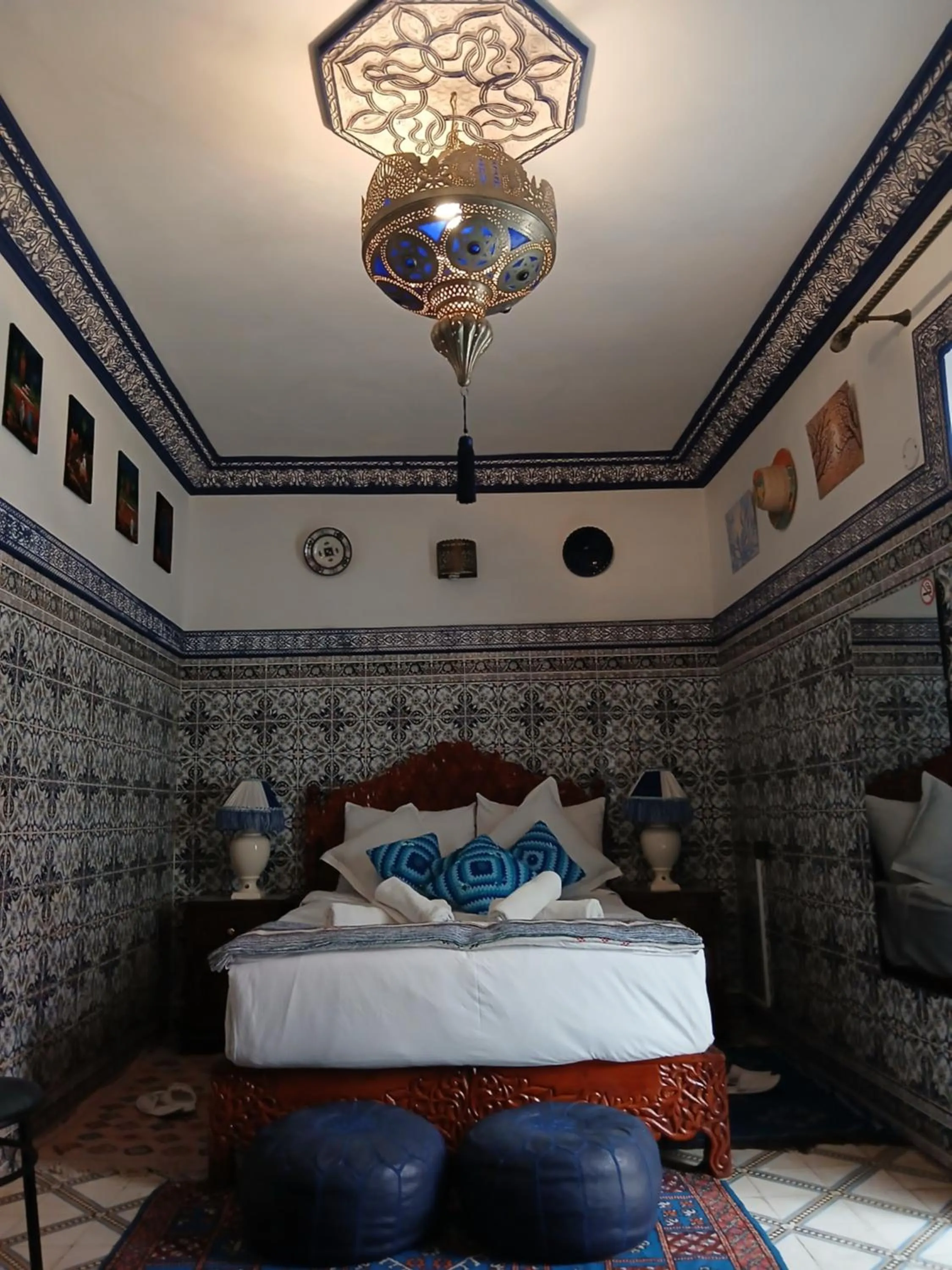 Bed in Dar Margot Marrakech