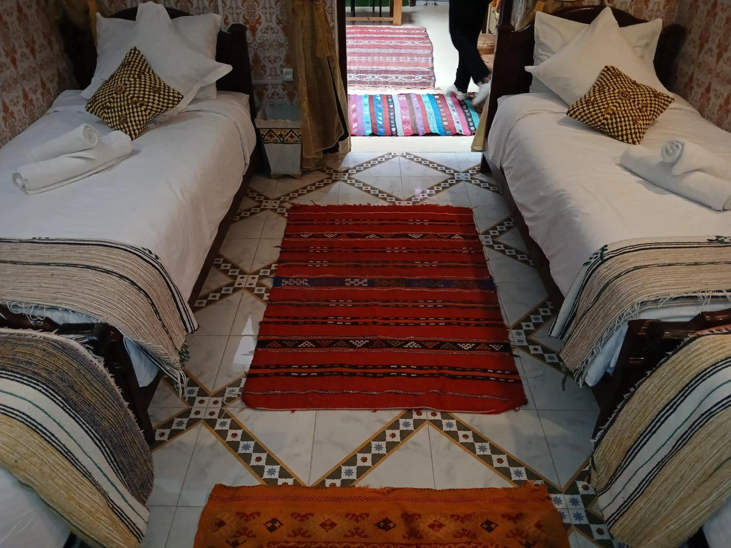 Bed in Dar Margot Marrakech