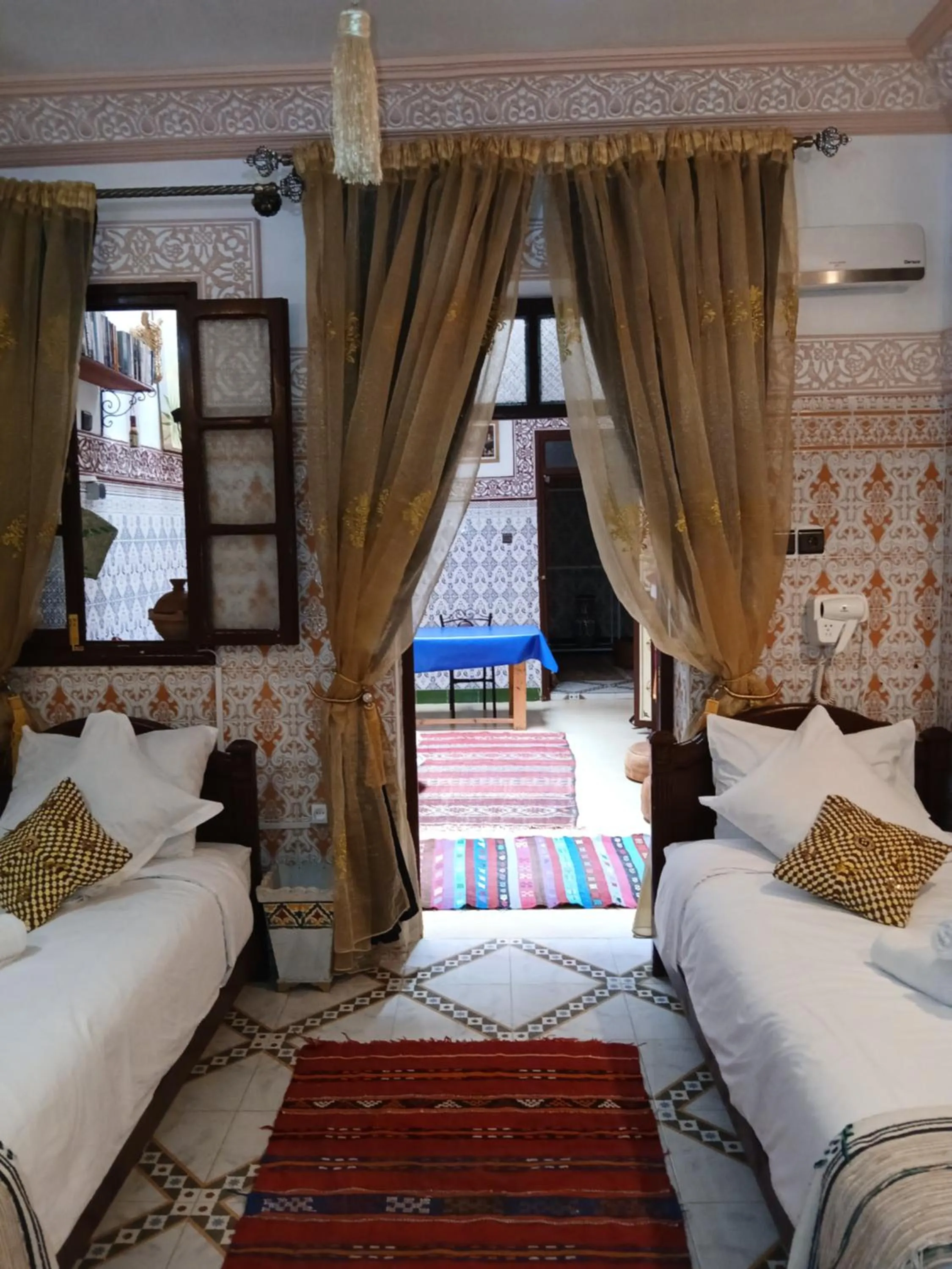 Bed in Dar Margot Marrakech