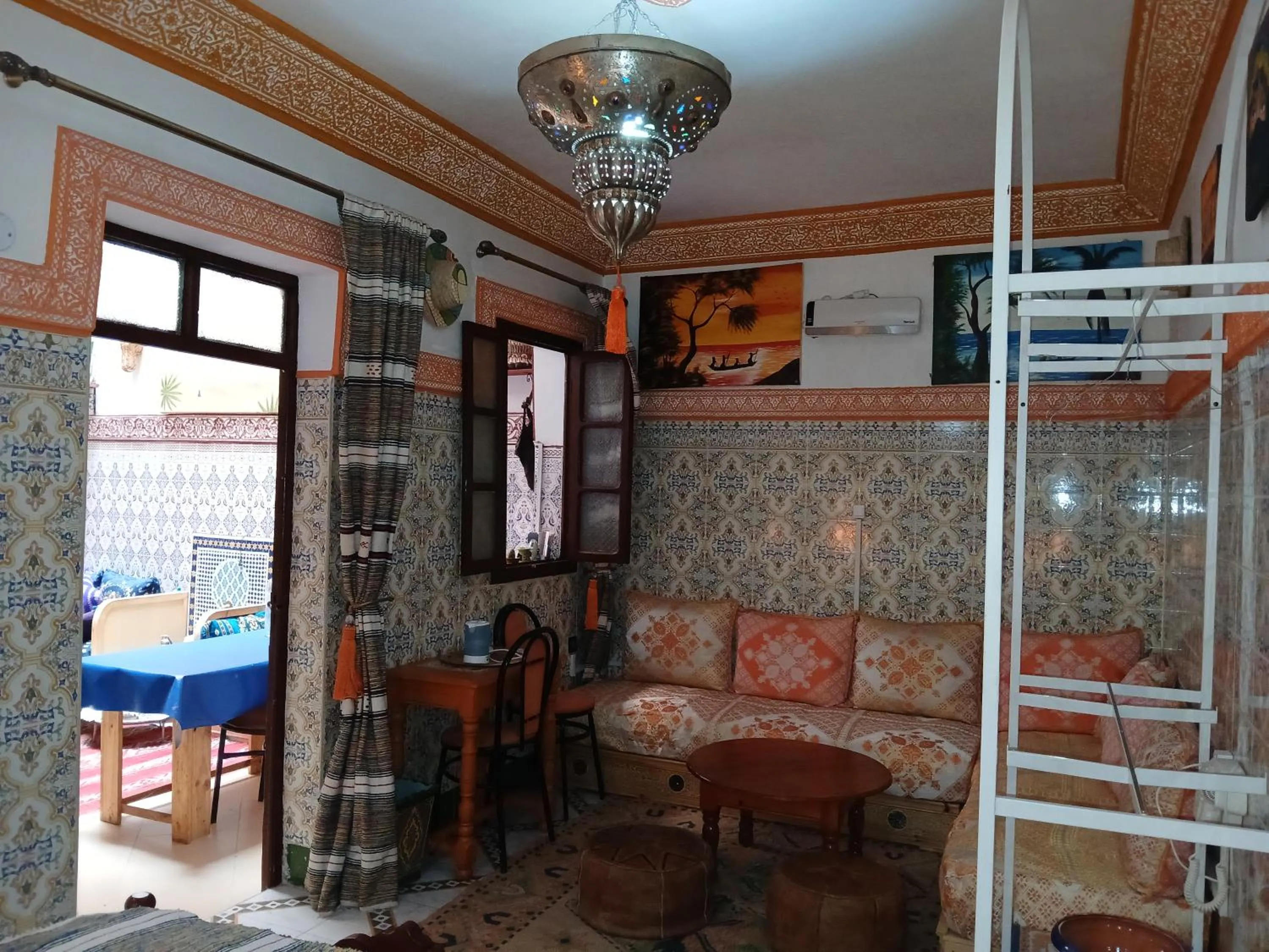 Living room in Dar Margot Marrakech