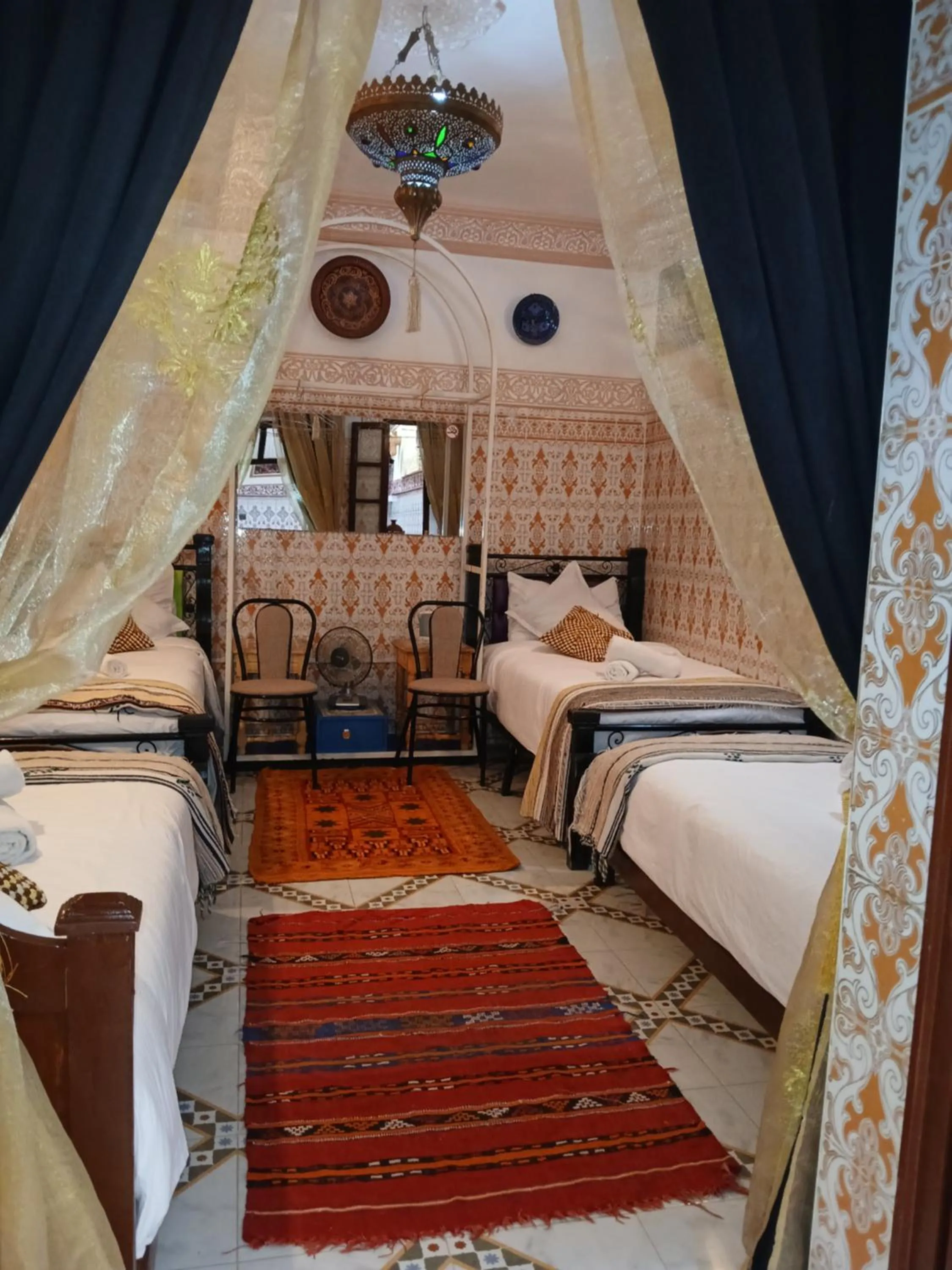 Bed in Dar Margot Marrakech