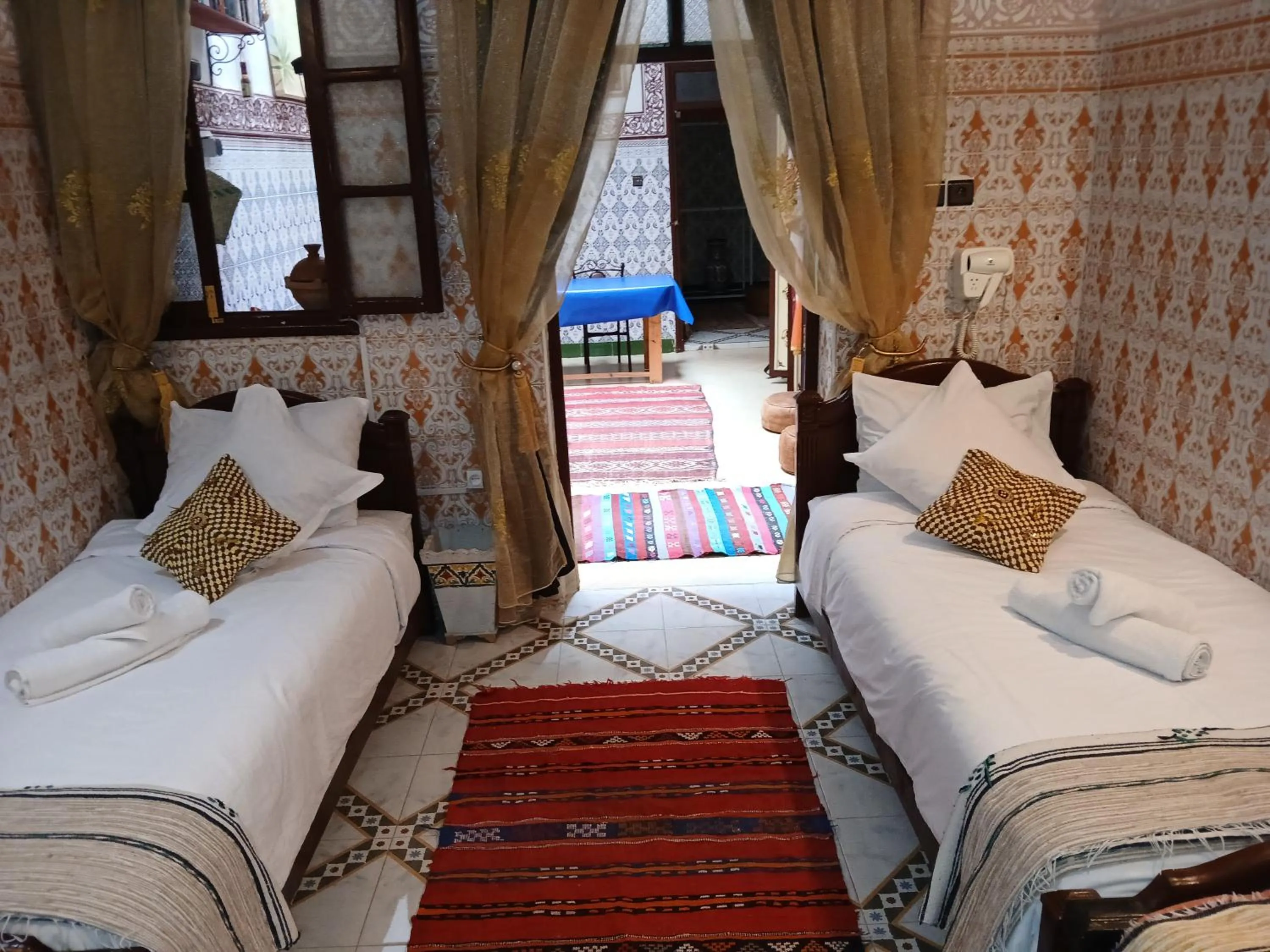 Bed in Dar Margot Marrakech