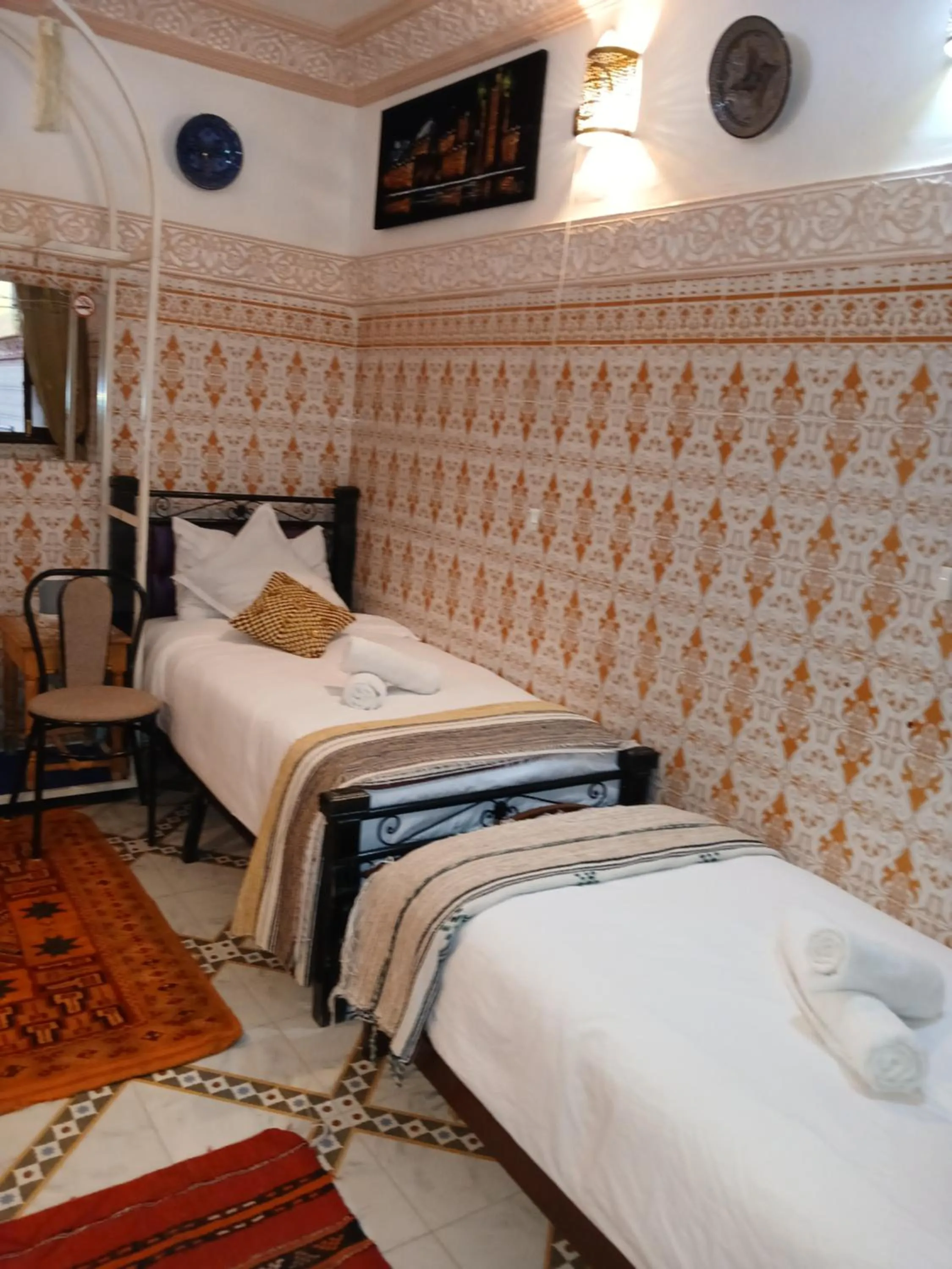 Bed in Dar Margot Marrakech