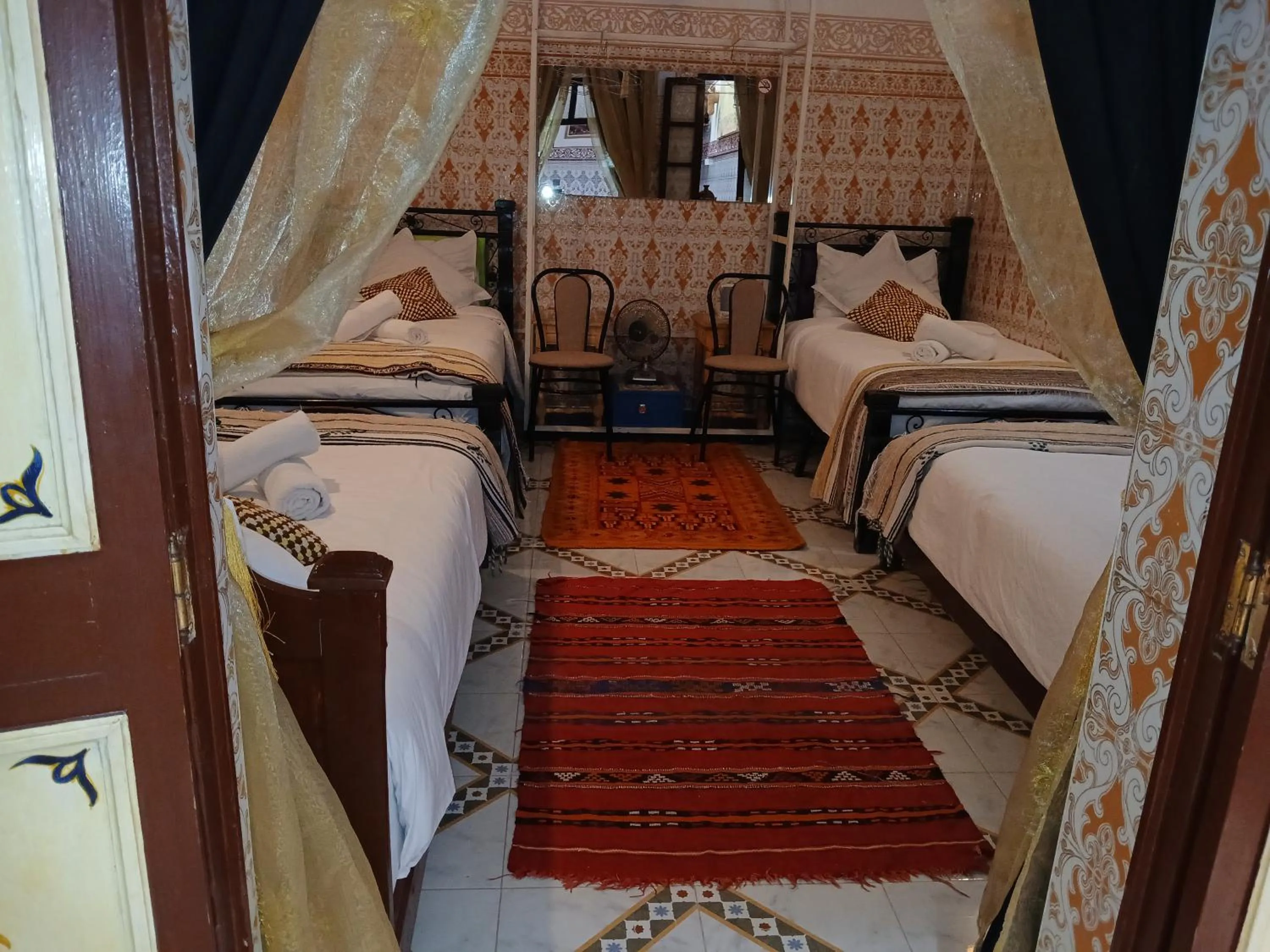 Bed in Dar Margot Marrakech