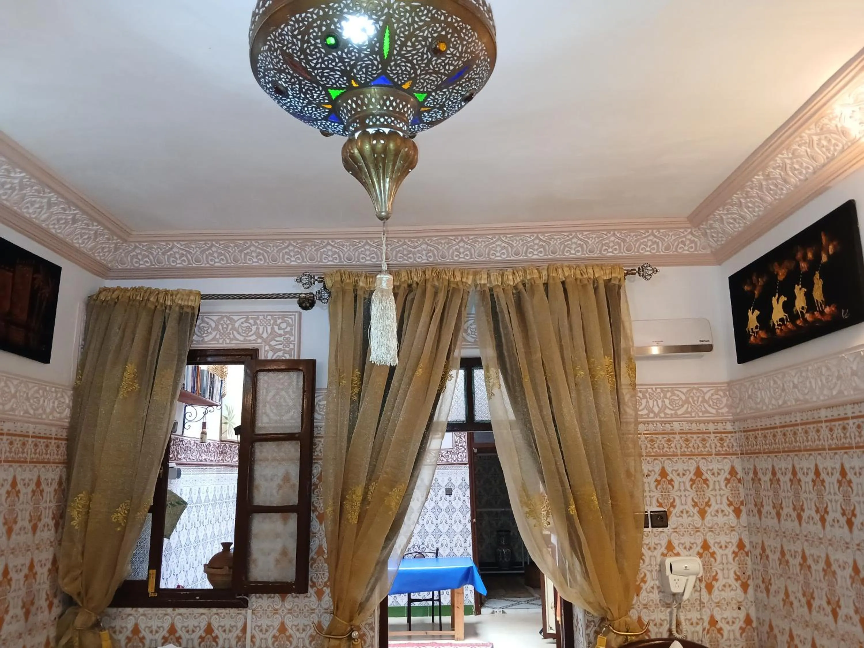 Decorative detail in Dar Margot Marrakech