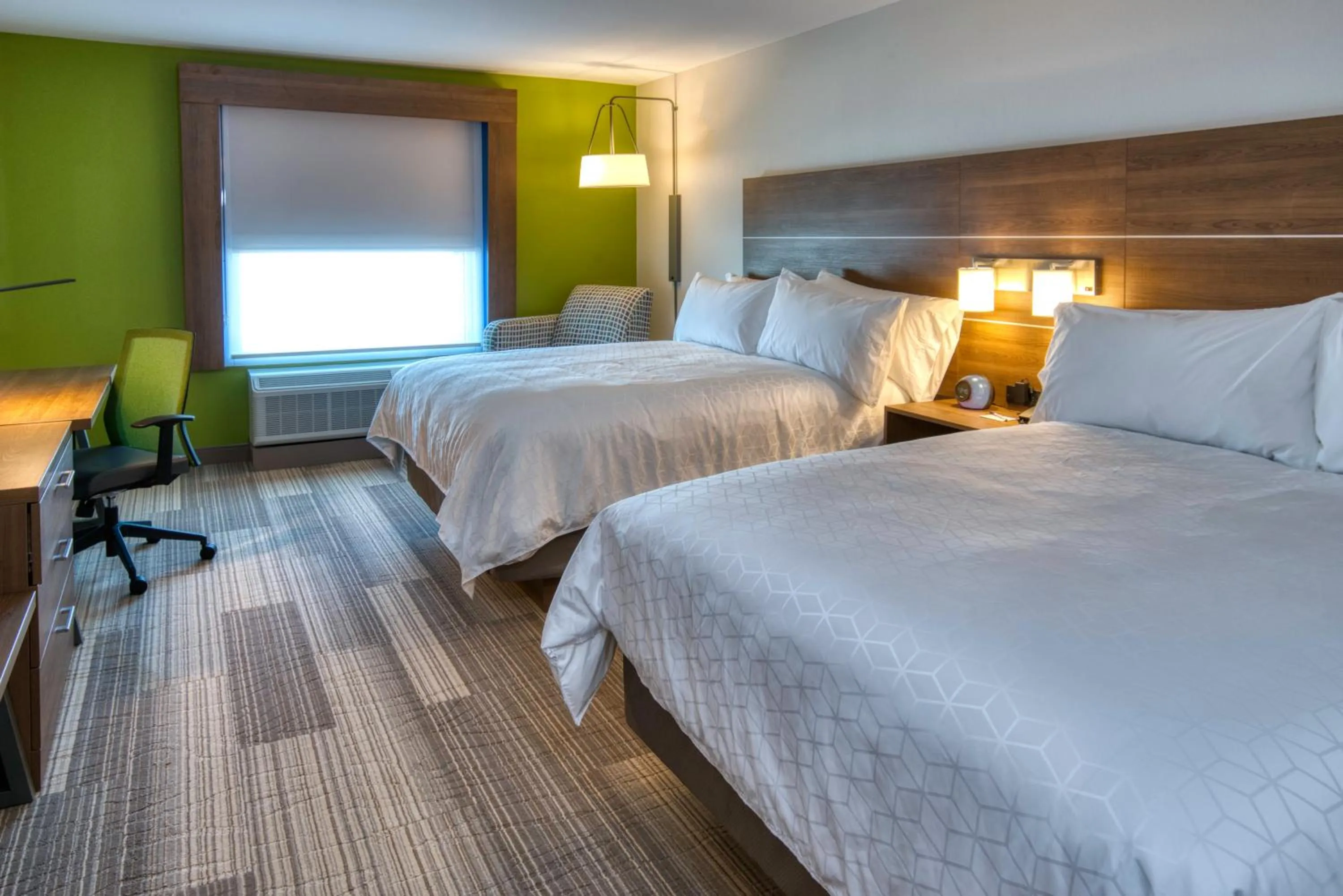 Bedroom, Bed in Holiday Inn Express & Suites Omaha Downtown Old Market by IHG